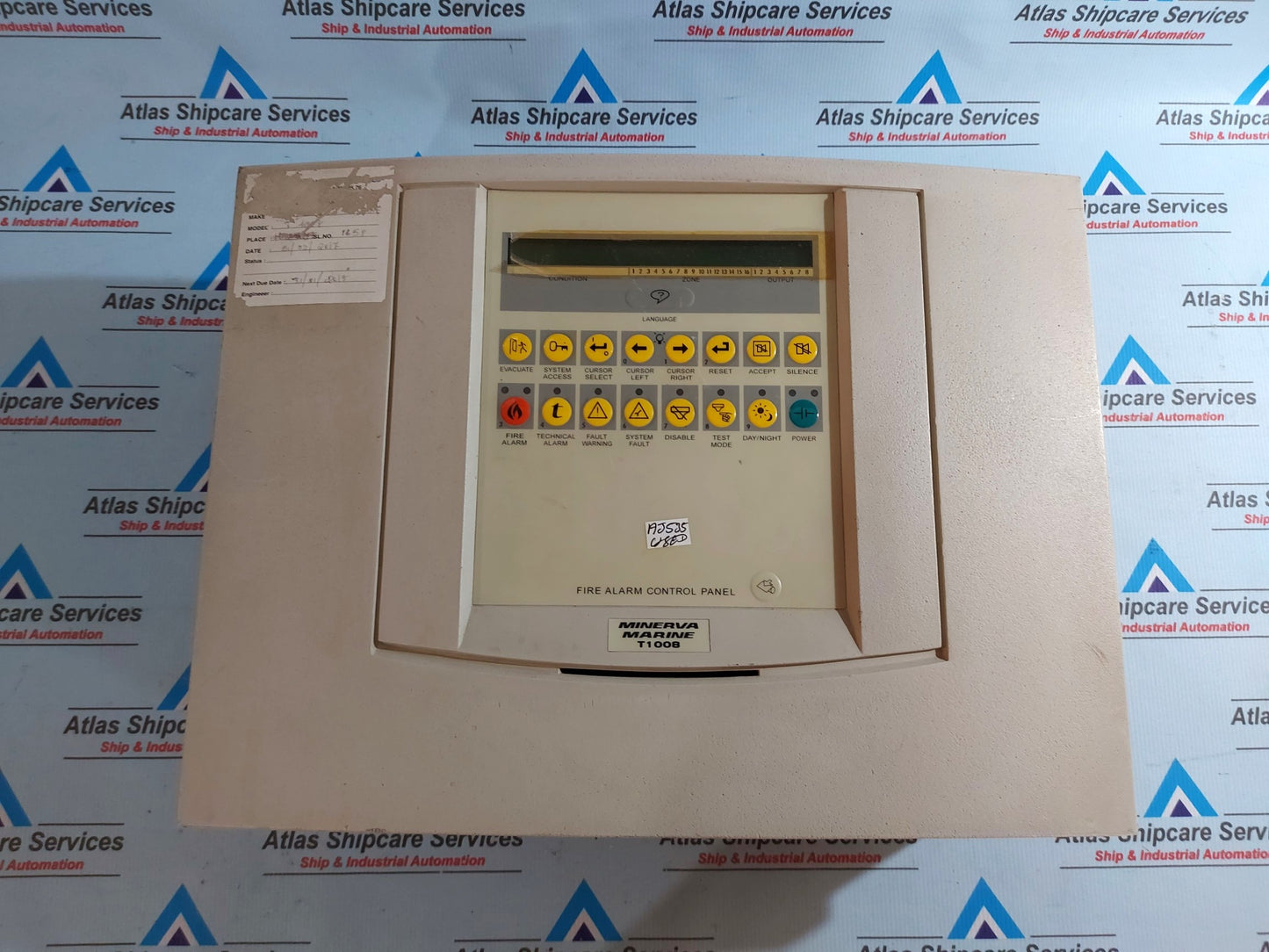 MINERVA MARINE T1008 FIRE ALARM CONTROL PANEL