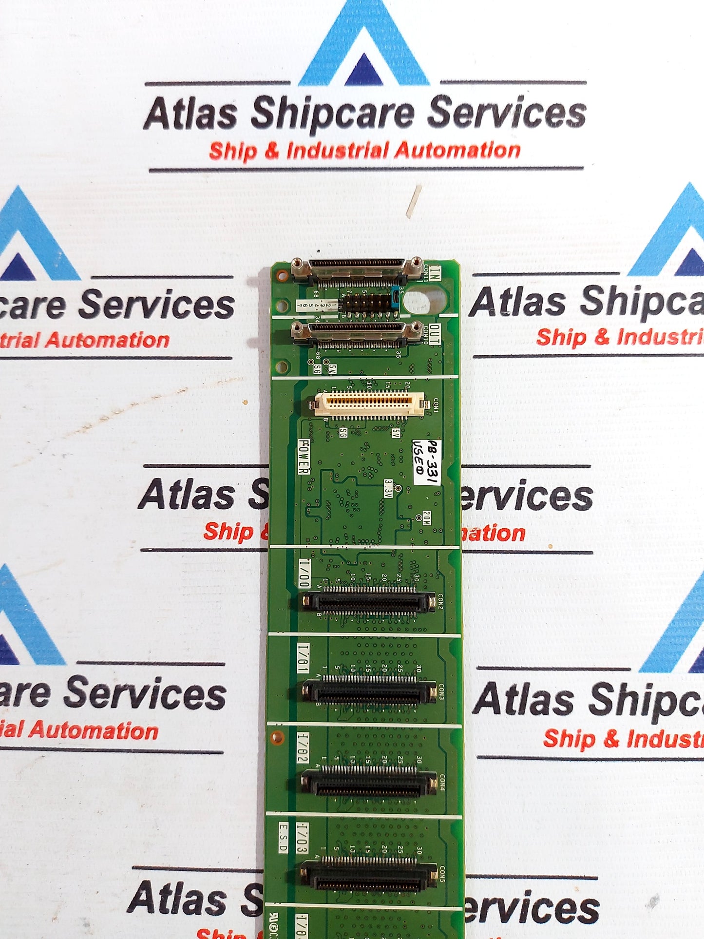 MITSUBISHI Q68B(N1) EXTENSION BASE UNIT MELSEC-Q 8 SLOT PB331