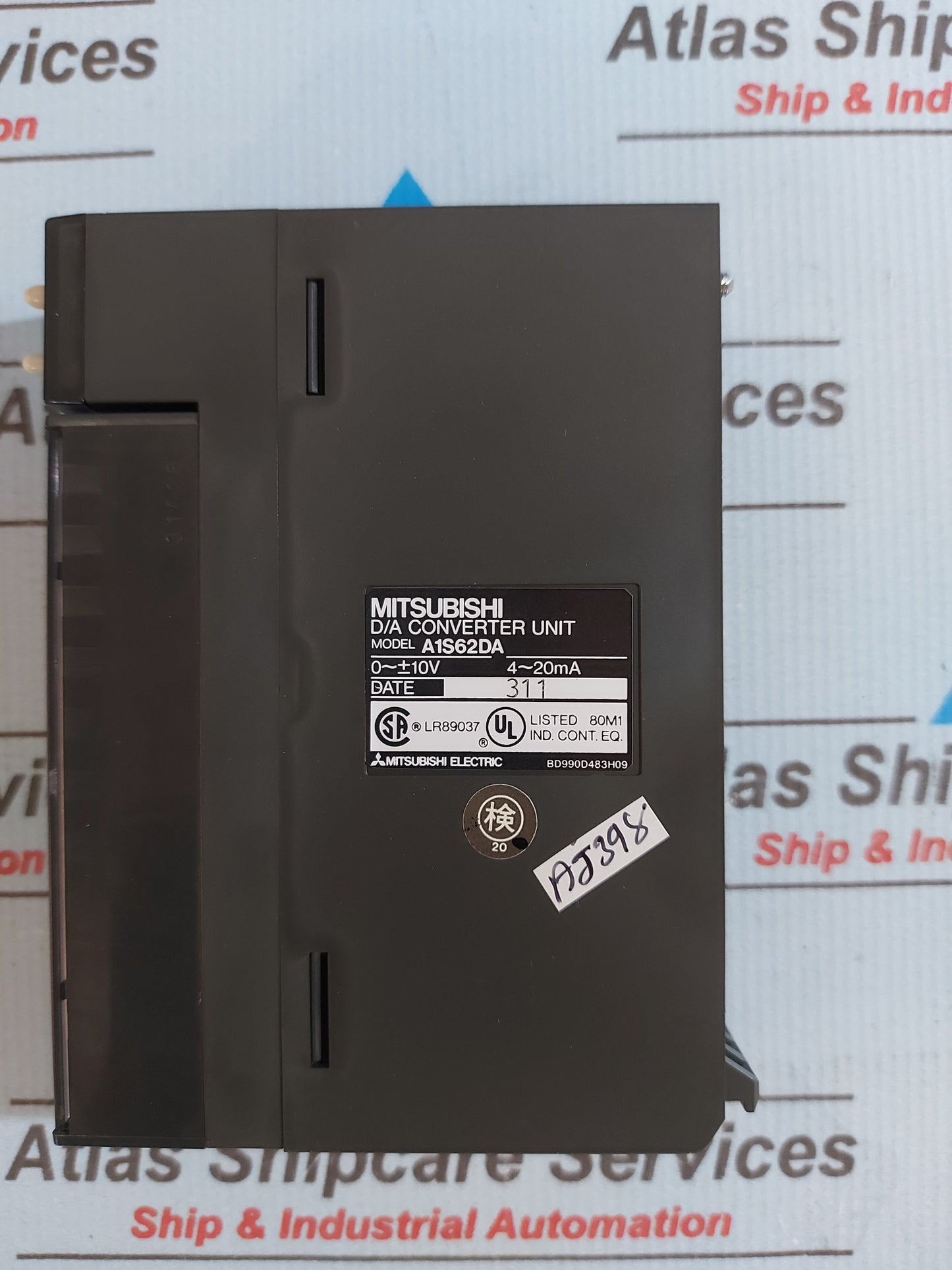 MITSUBISHI A1S62DA D/A CONVERTER UNIT
