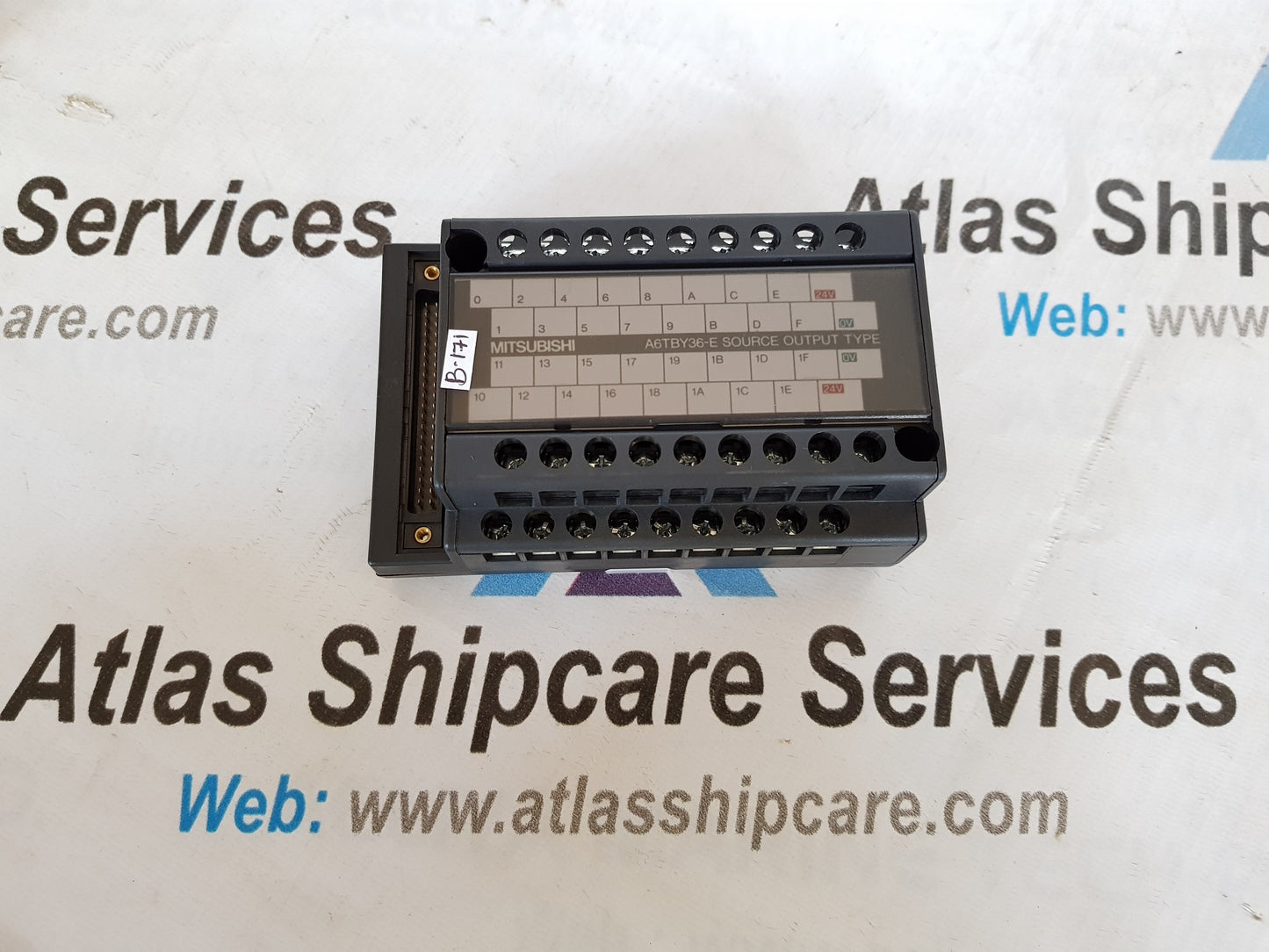 MITSUBISHI A6TBY36-E TERMINAL BLOCK OUTPUT MODULE