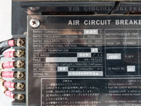 MITSUBISHI ABE 803-S AIR CIRCUIT BREAKER