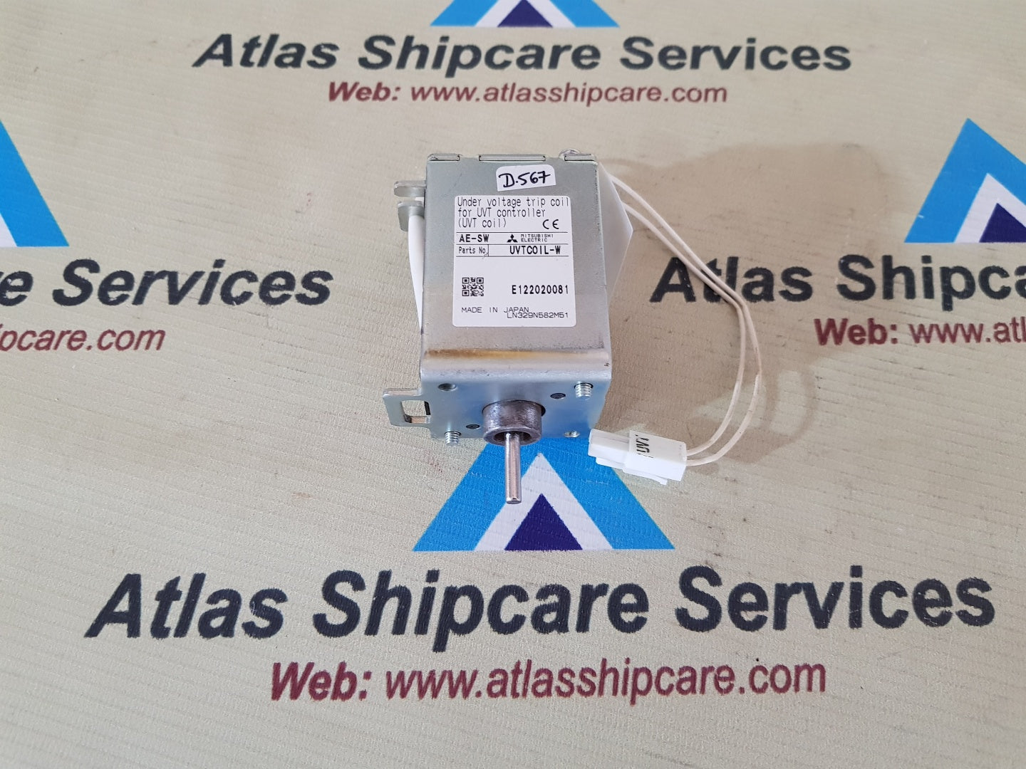 MITSUBISHI AE-SW UNDER VOLTAGE TRIP COIL FOR UVT CONTROLLER