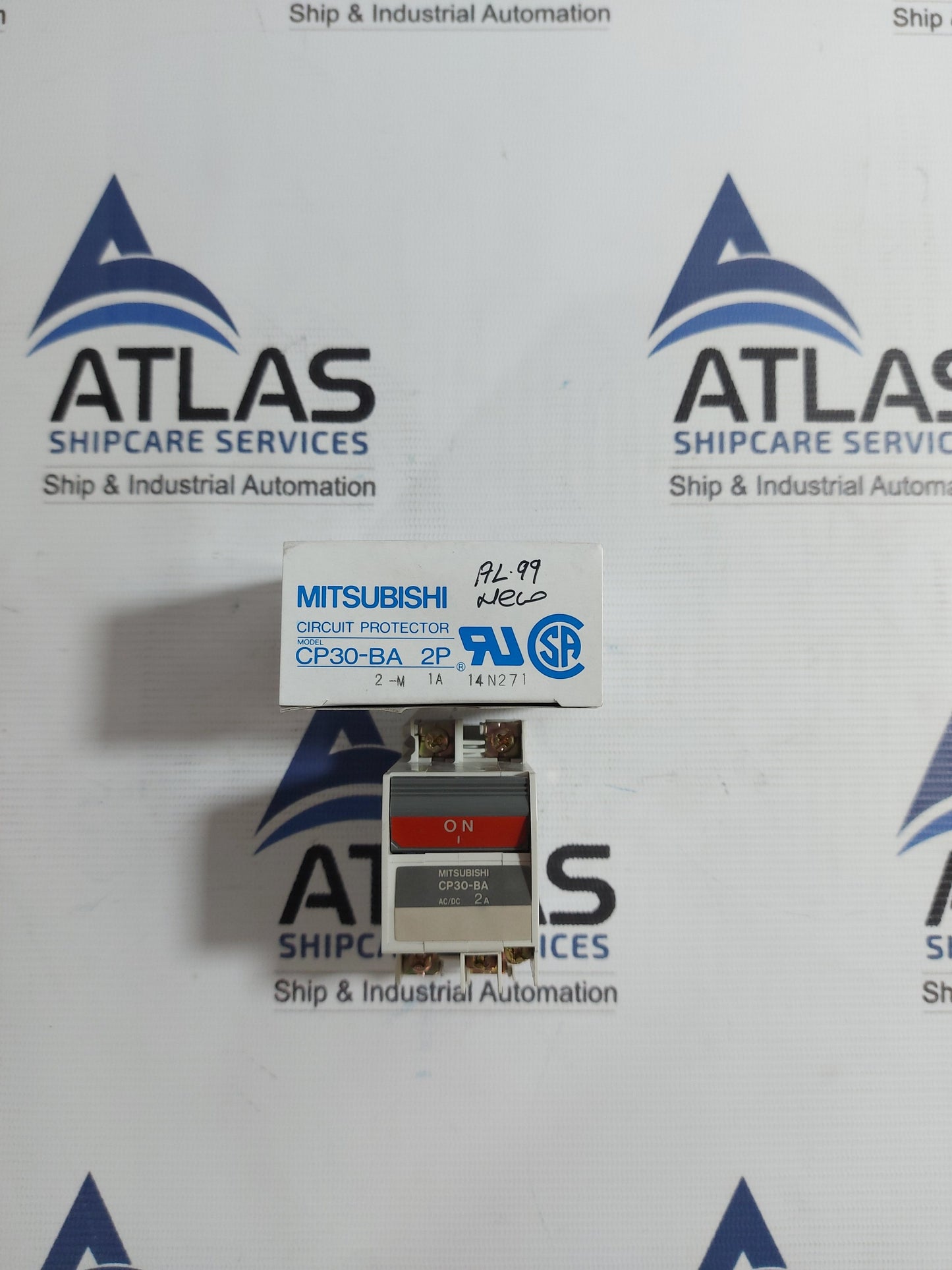 MITSUBISHI CP30-BA CIRCUIT PROTECTOR 2 POLE 2A