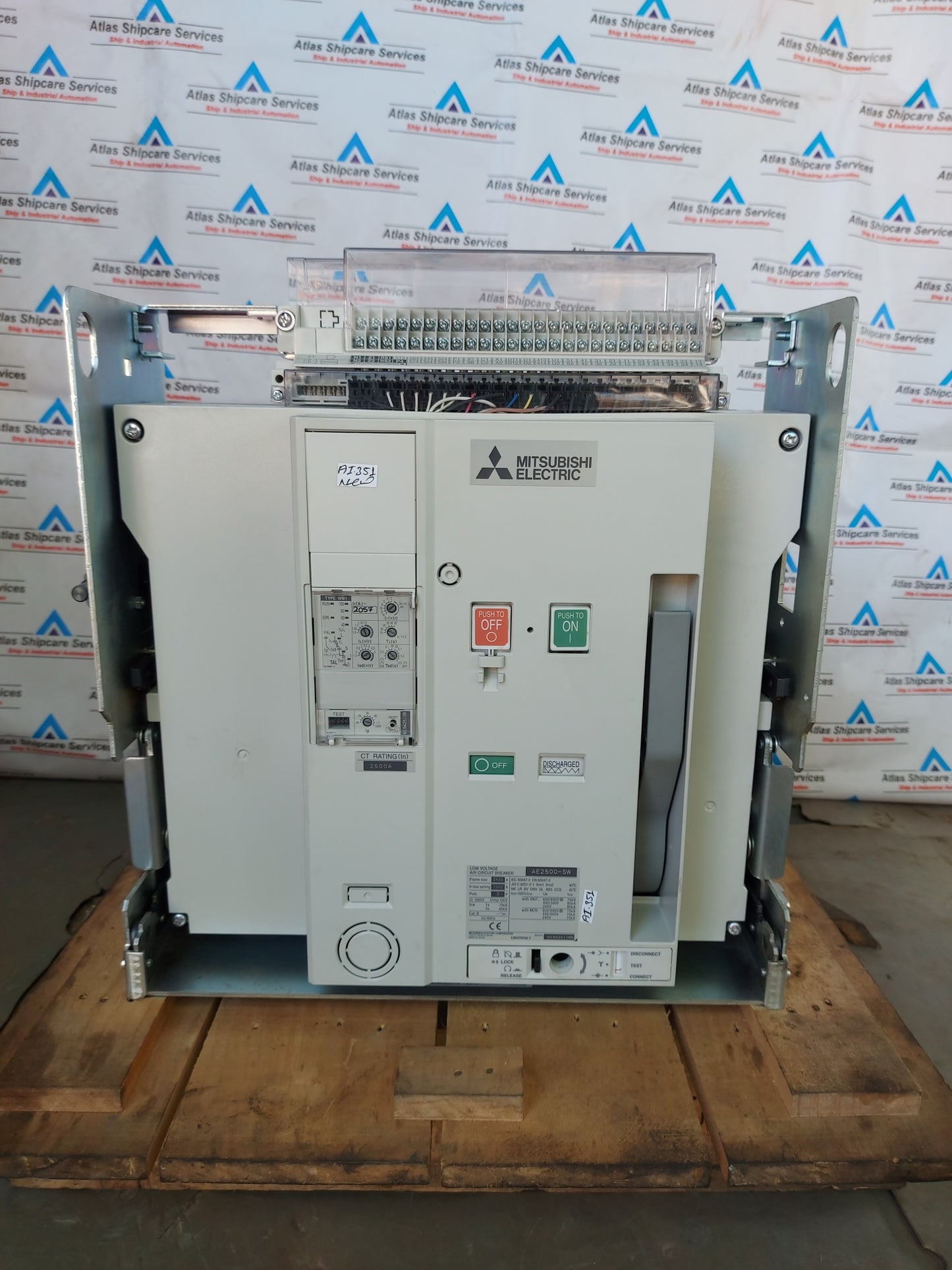 MITSUBISHI ELECTRIC AIR CIRCUIT BREAKER AE2500-SW 3P 2500A