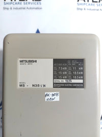 MITSUBISHI ELECTRIC CONNECTING DIAGRAM MS-N35YN MOTOR STARTER