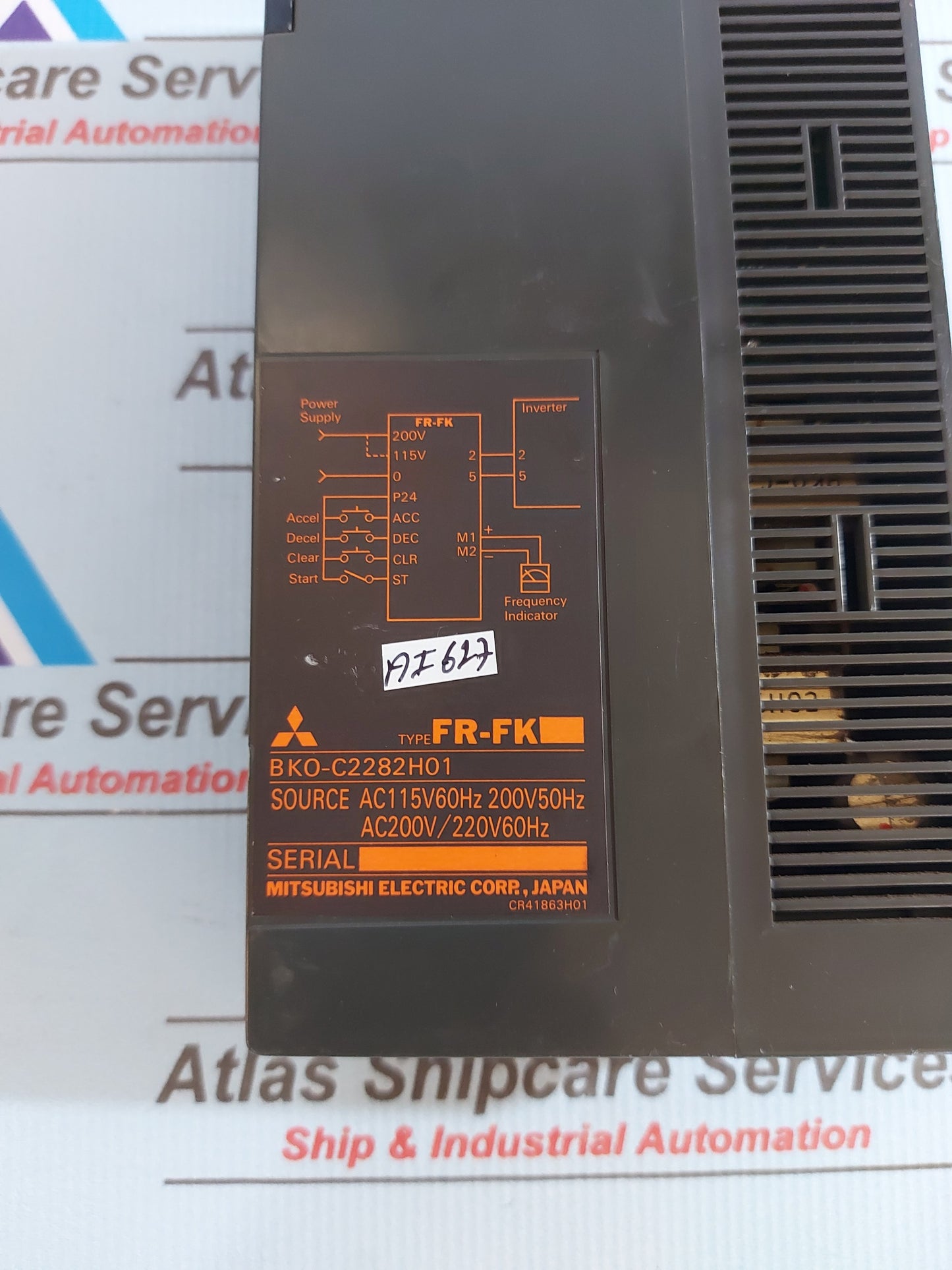 MITSUBISHI ELECTRIC FR-FK REMOTE SPEED SETTER