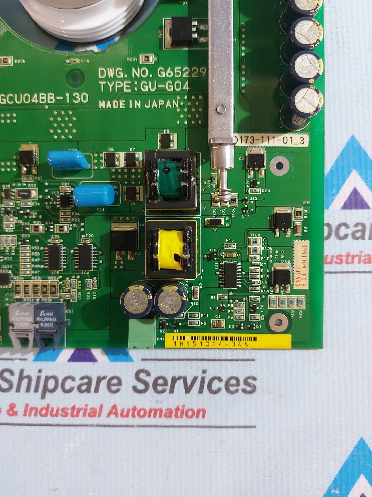 MITSUBISHI ELECTRIC GU-G04 COMMUTATED THYRISTOR BOARD GCU04BB-130