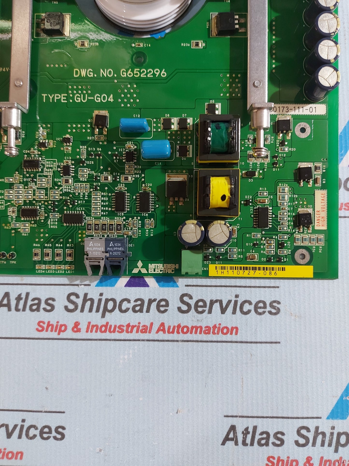 MITSUBISHI ELECTRIC GU-G04 GATE COMMUTATED THYRISTOR BOARD