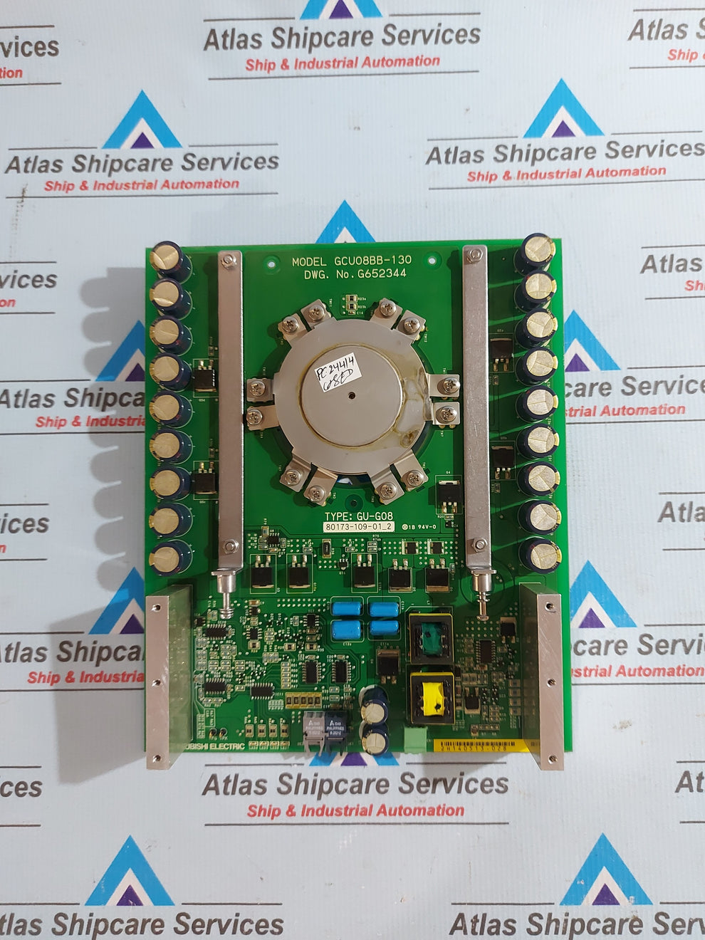 MITSUBISHI ELECTRIC GU-G08 80173-10-01_2 BOARD – Atlas Shipcare Services