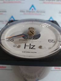 MITSUBISHI ELECTRIC LM-11 E FREQUENCY METER 55~65Hz