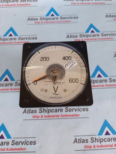 MITSUBISHI ELECTRIC LM-11E VOLT METER 0-600V~