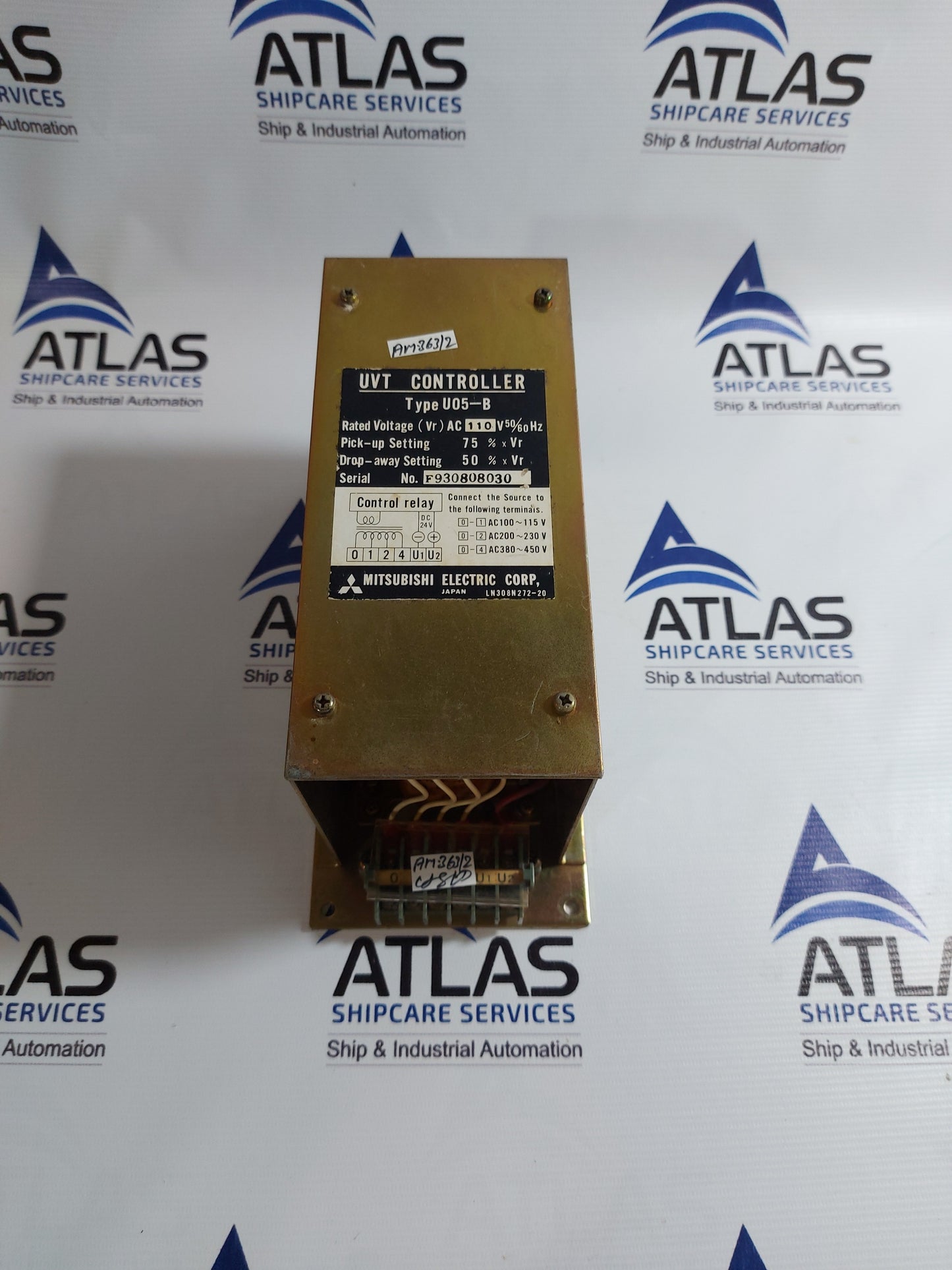 MITSUBISHI ELECTRIC U05-B UVT CONTROLLER AC110V 50/60 Hz