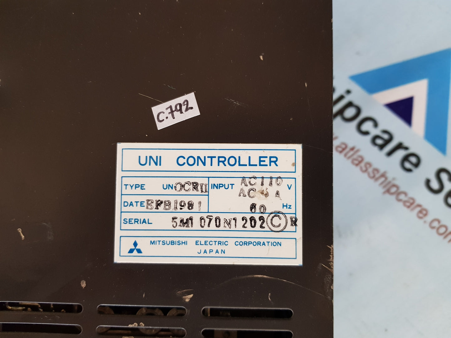 MITSUBISHI ELECTRIC UN-OCR II CURRENT RELAY CONTROLLER