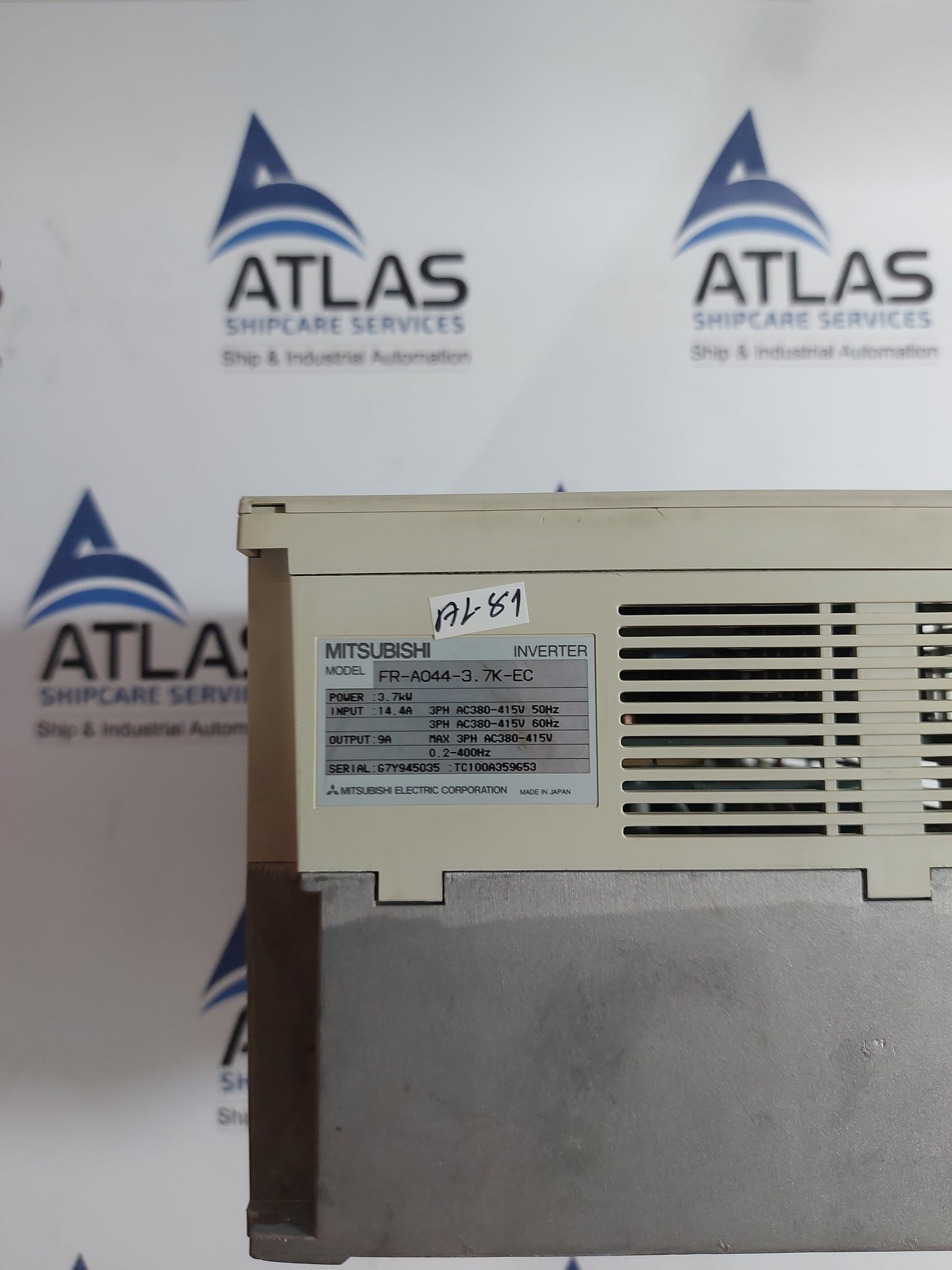 MITSUBISHI FREQROL-A044 FR-A044-3.7K-EC INVERTER 380-415V