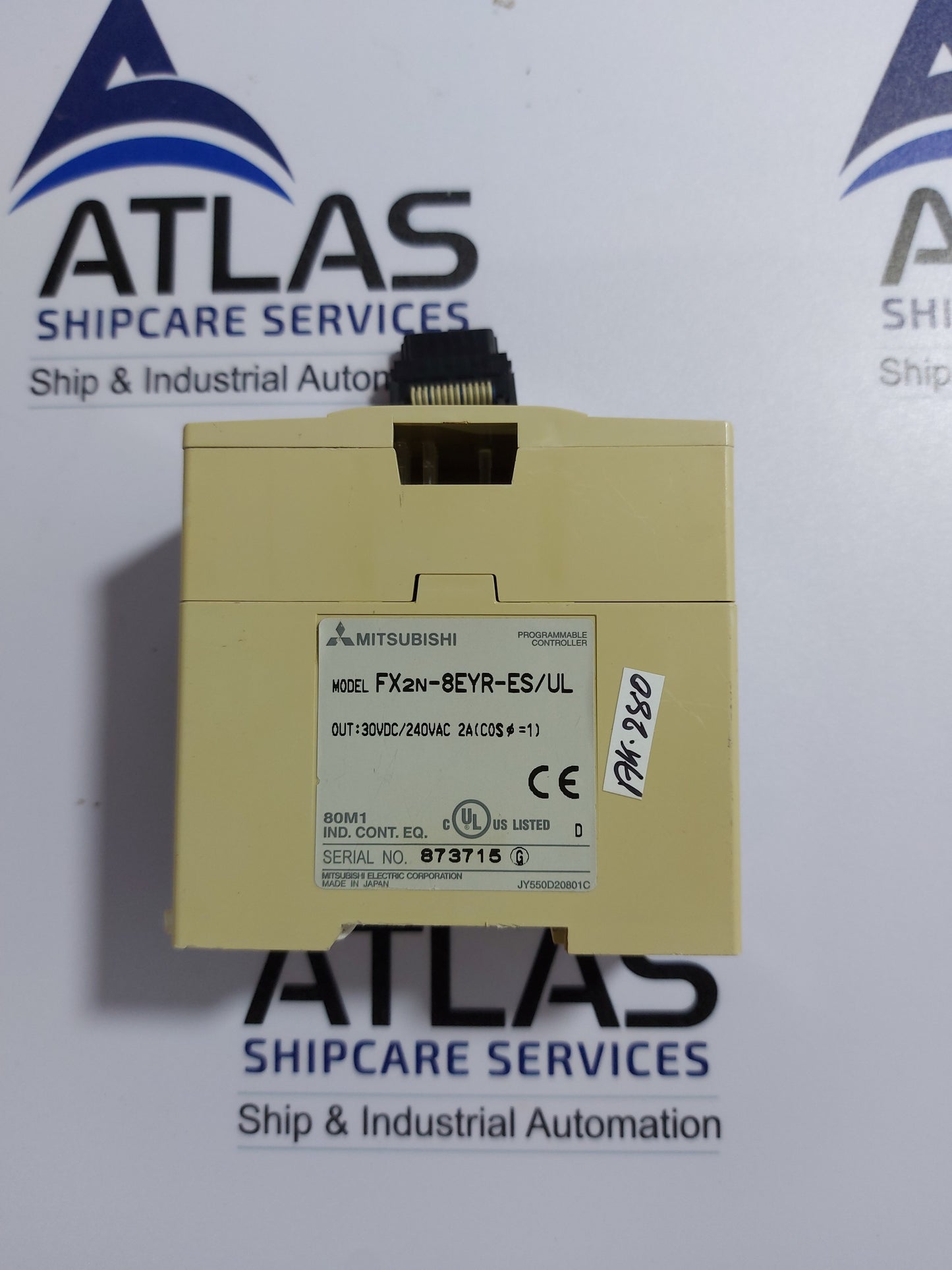 MITSUBISHI FX2N-8EYR-ES/UL PROGRAMMABLE CONTROLLER