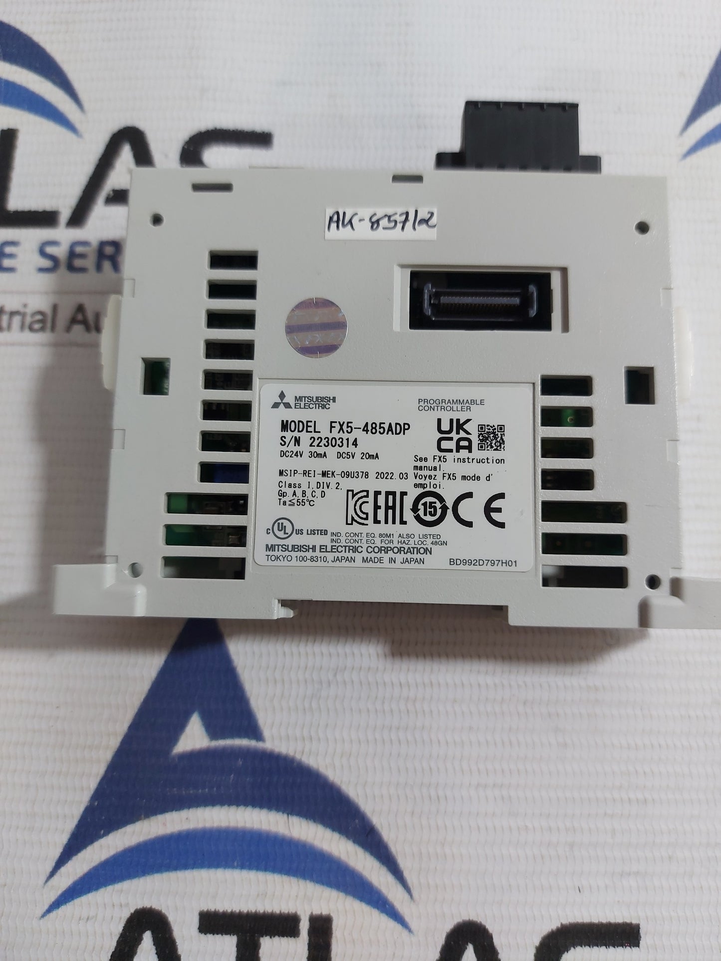 MITSUBISHI FX5-485ADP PROGRAMMABLE CONTROLLER