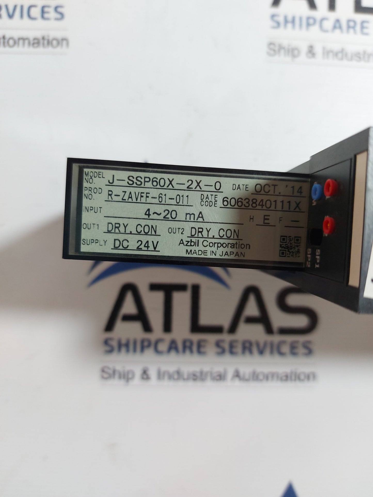 MITSUBISHI J-SSP60X-2X-0 AUTOMATIC BOILER CONTROL SYSTEM MONITOR SWITCH