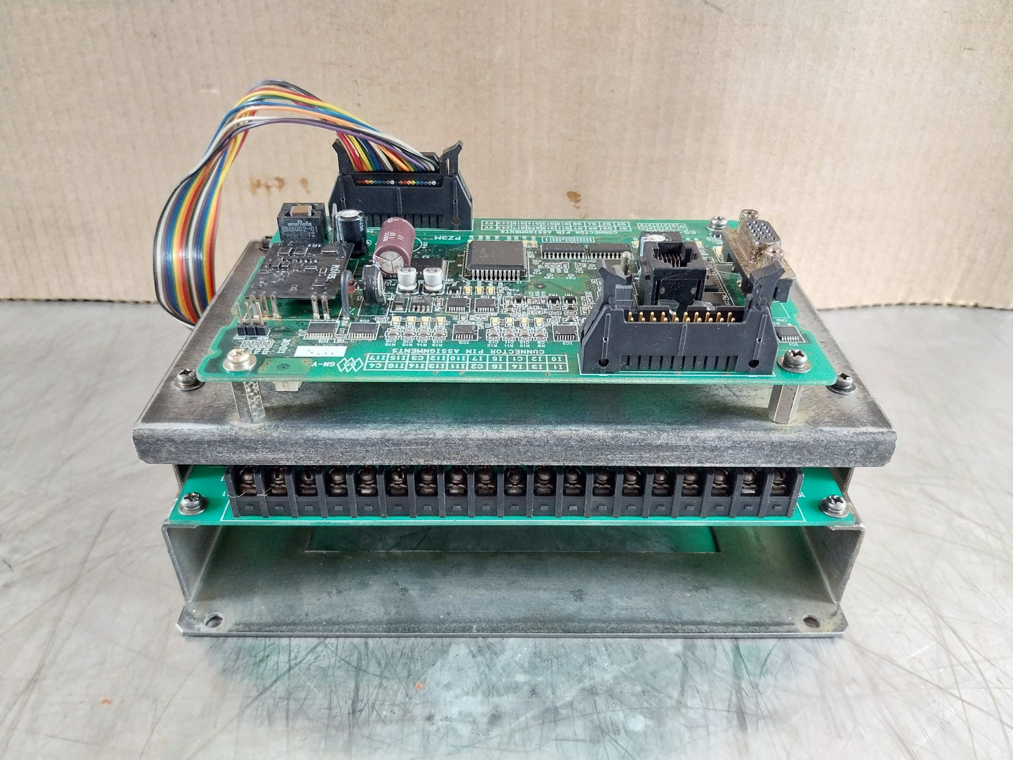 MITSUBISHI KAKOKI KAISHA DISPLAY WITH ES-V4232 FOR HFO PURIFIER CONTROL PANEL