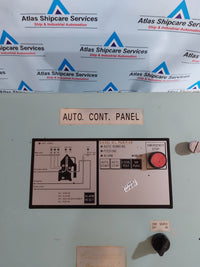 MITSUBISHI KAKOKI KAISHA GBC-1-TR CONTROL PANEL O.LUBRICANT SEPARATOR AUTO CONT PANEL