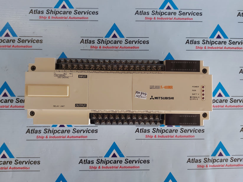 MITSUBISHI MELSEC F1-40MR-ES PROGRAMMABLE CONTROLLER – Atlas Shipcare ...