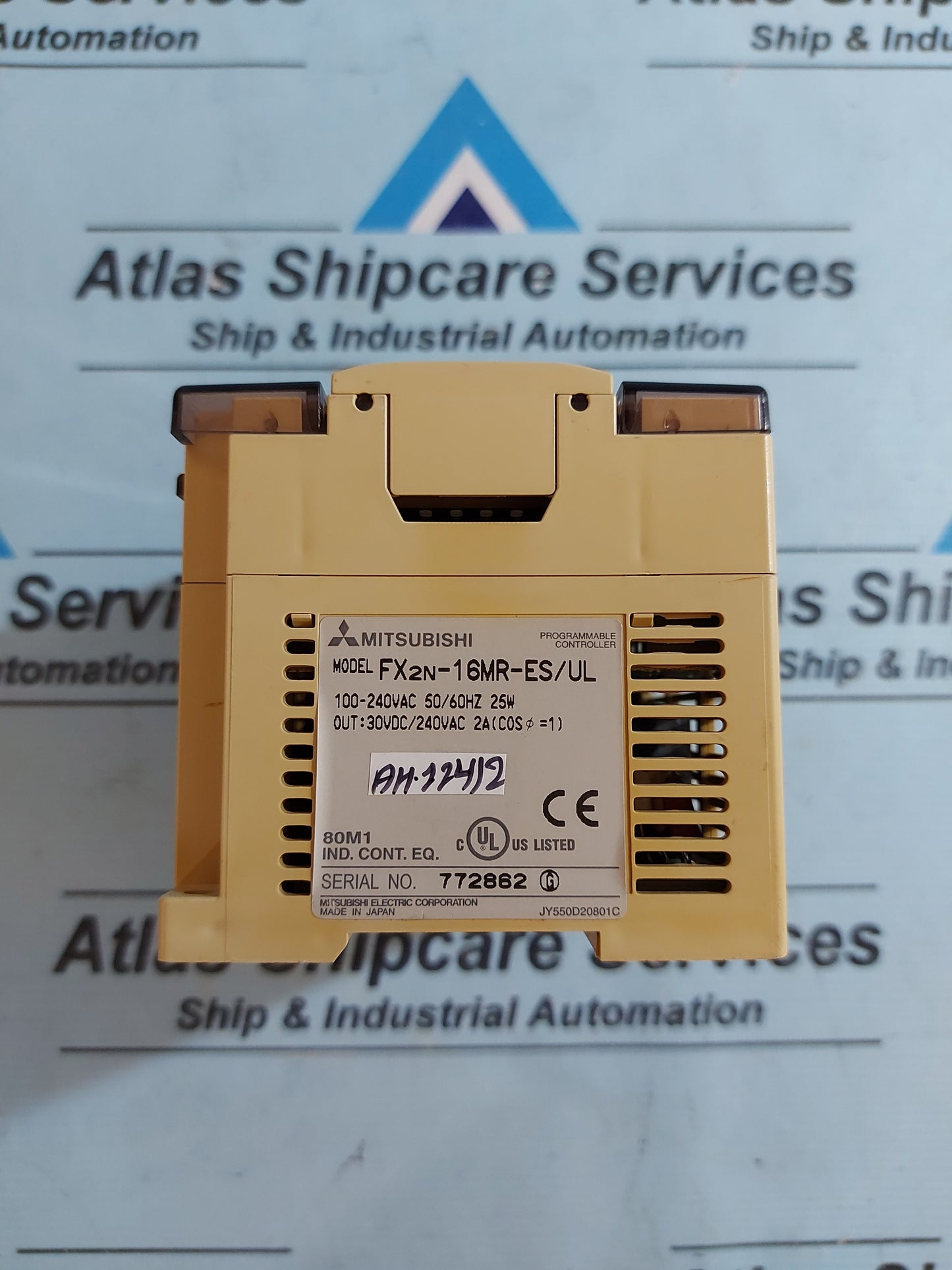 MITSUBISHI MELSEC FX2N-16MR-ES/FL PROGRAMMABLE CONTROLLER