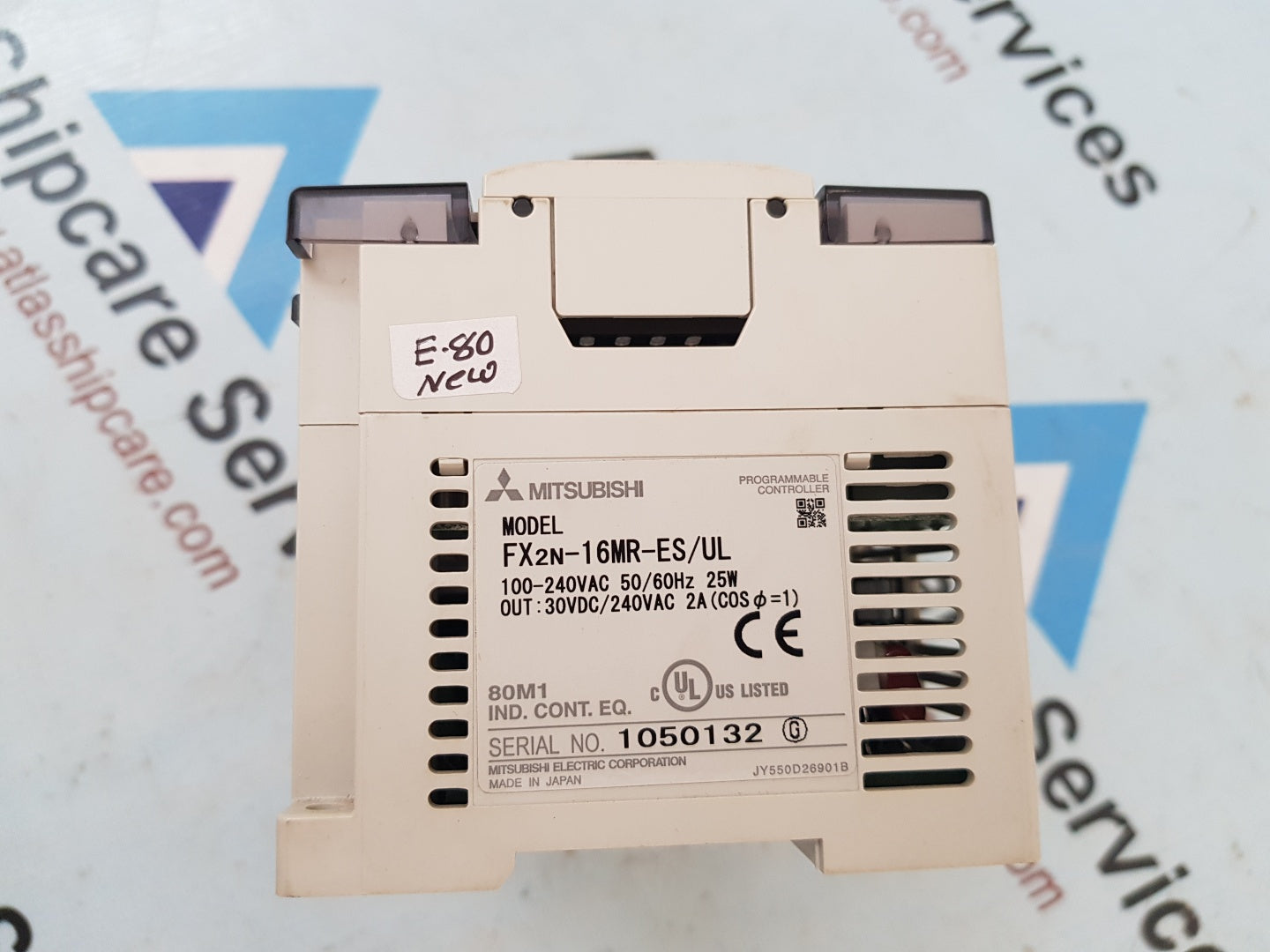 MITSUBISHI MELSEC FX2N-16MR PROGRAMMABLE CONTROLLER