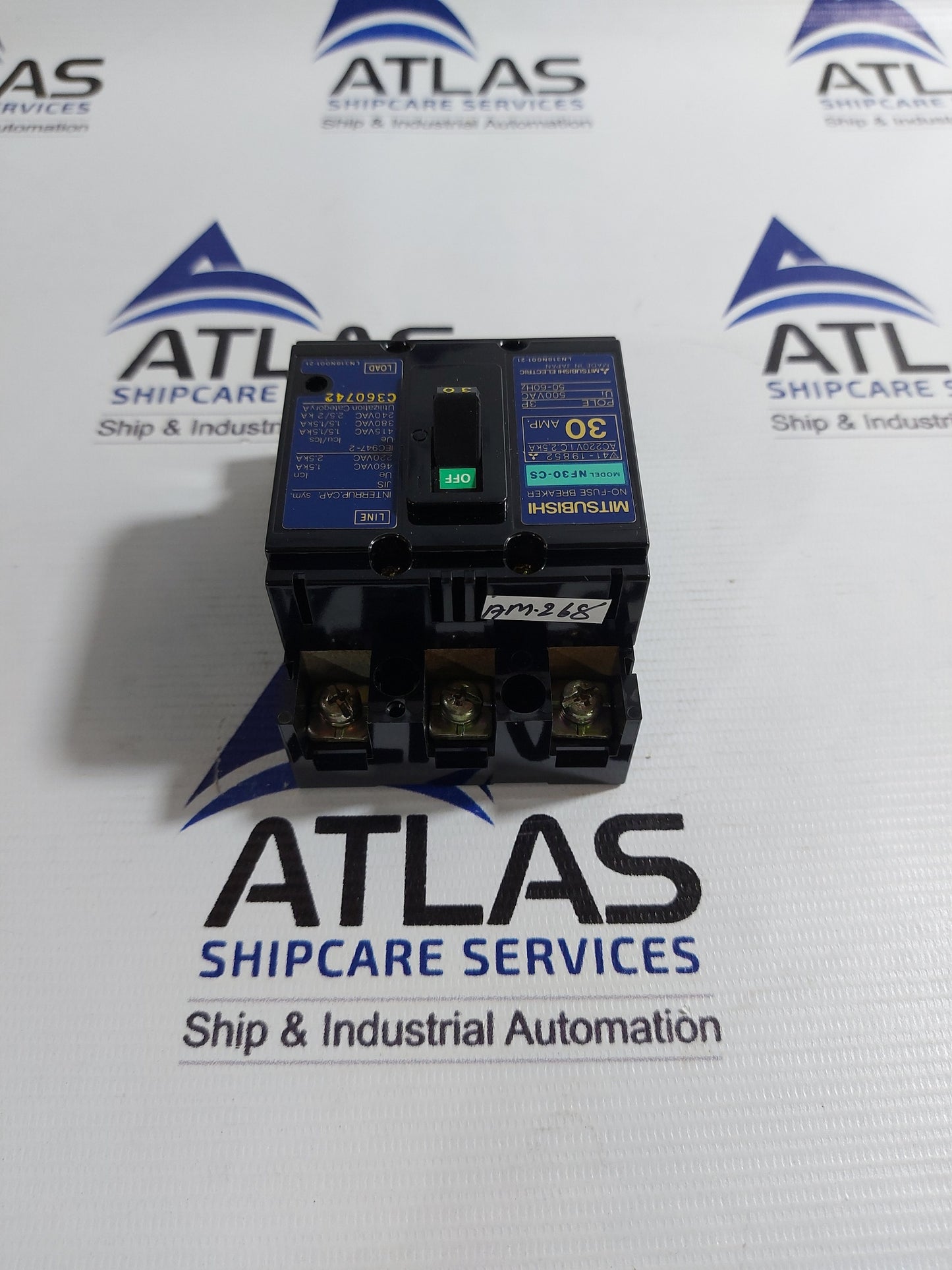 MITSUBISHI NF30-CS 30A 3 POLE NO-FUSE CIRCUIT BREAKER