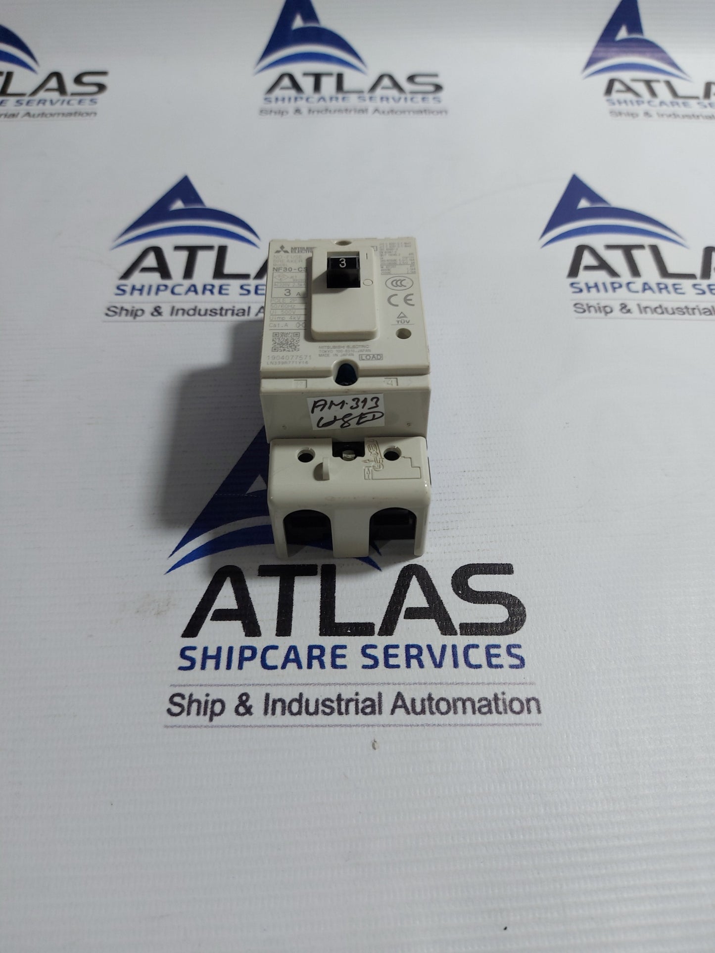 MITSUBISHI NF30-CS NO-FUSE BREAKER 3A 2 POLE