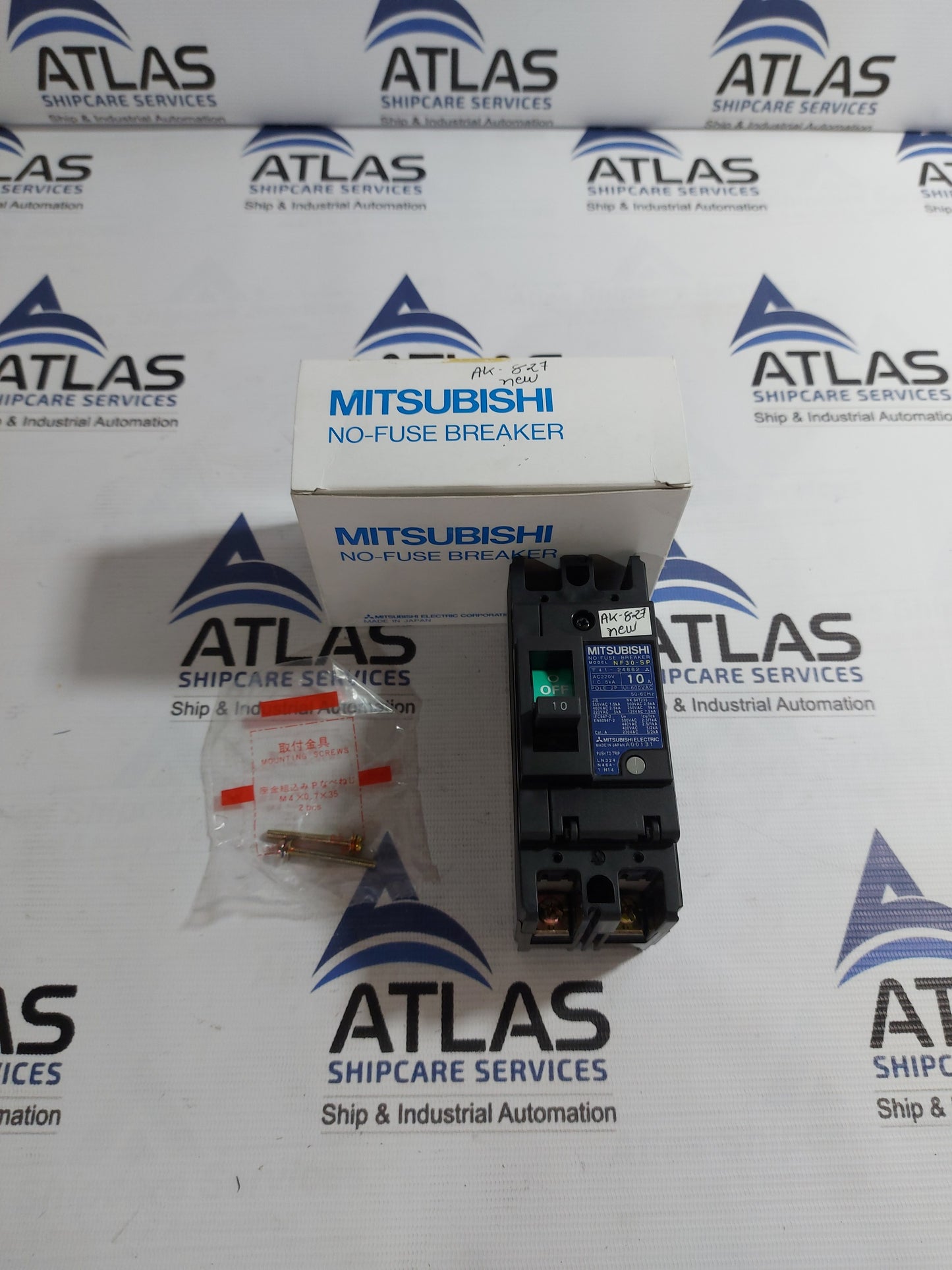 MITSUBISHI NF30-SP NO-FUSE BREAKER 2A POLE 10A