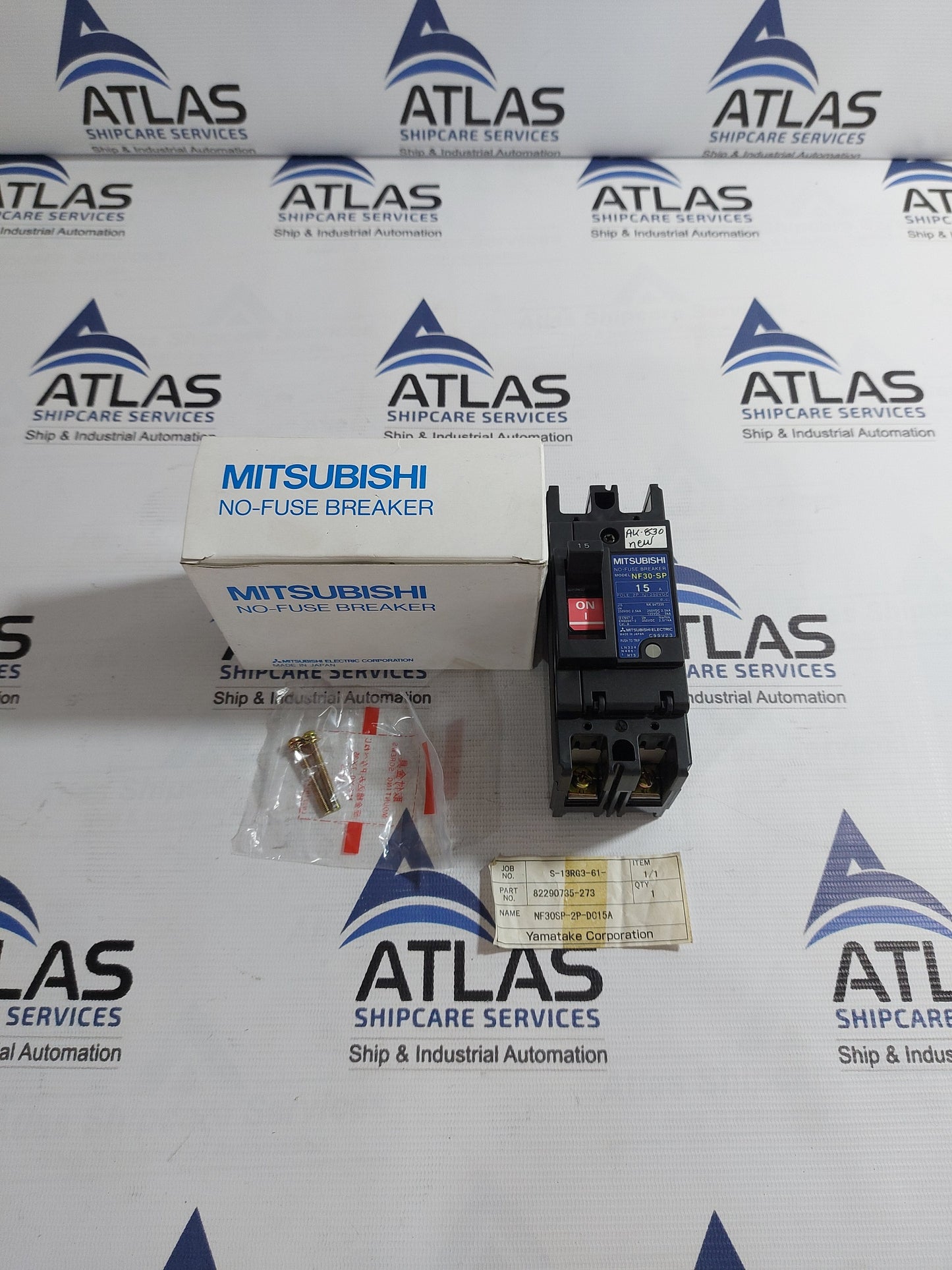 MITSUBISHI NF30-SP NO-FUSE BREAKER 2 POLE 15A