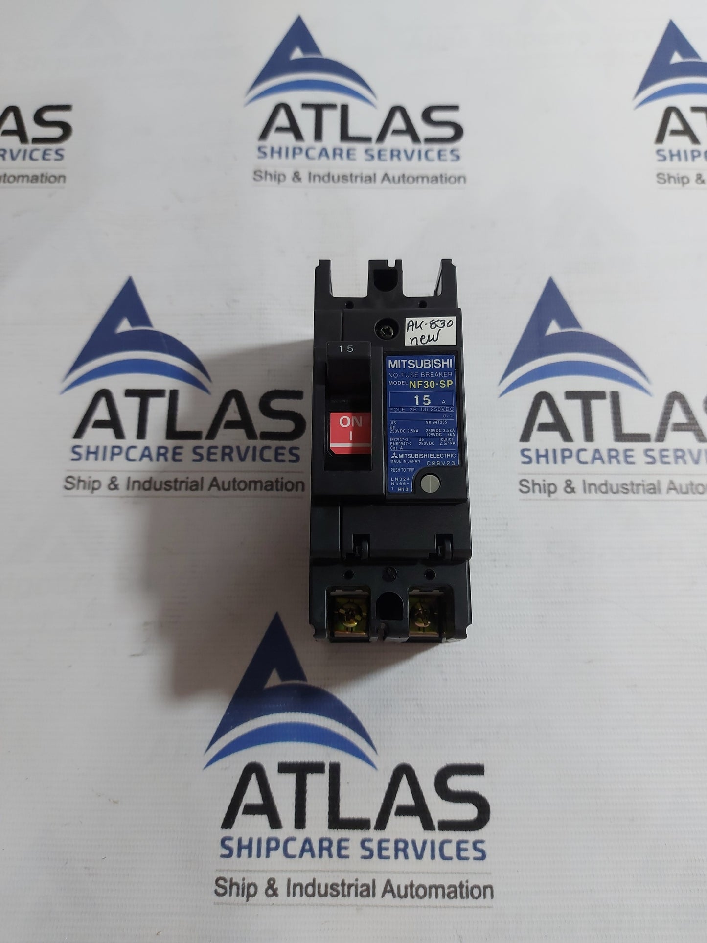 MITSUBISHI NF30-SP NO-FUSE BREAKER 2 POLE 15A