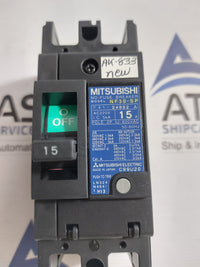 MITSUBISHI NF30-SP NO-FUSE BREAKER 2 POLE 15A