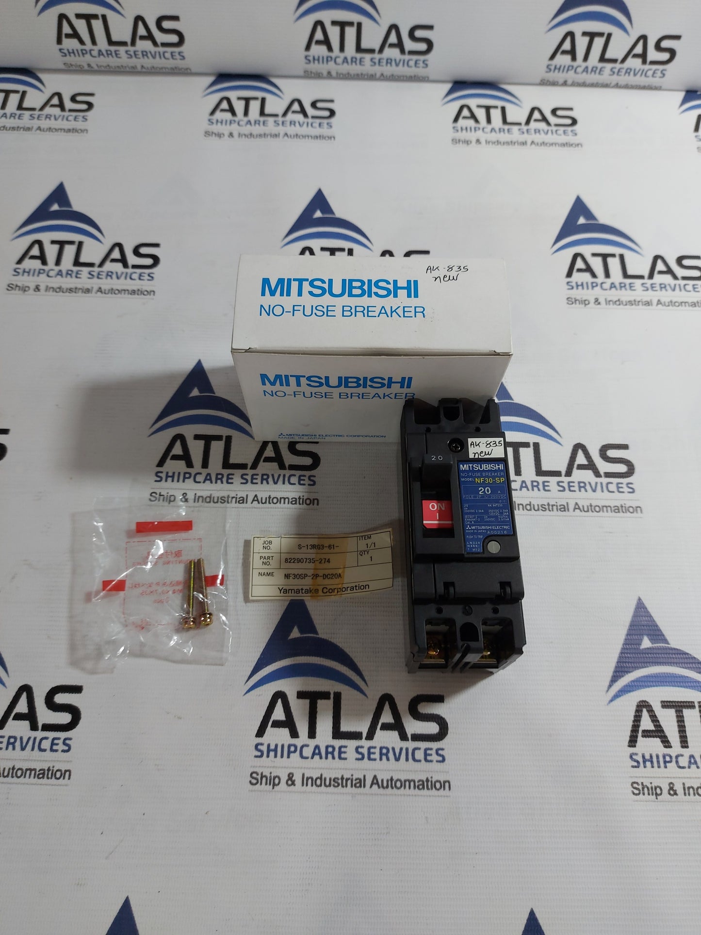 MITSUBISHI NF30-SP NO-FUSE BREAKER 2 POLE 20A