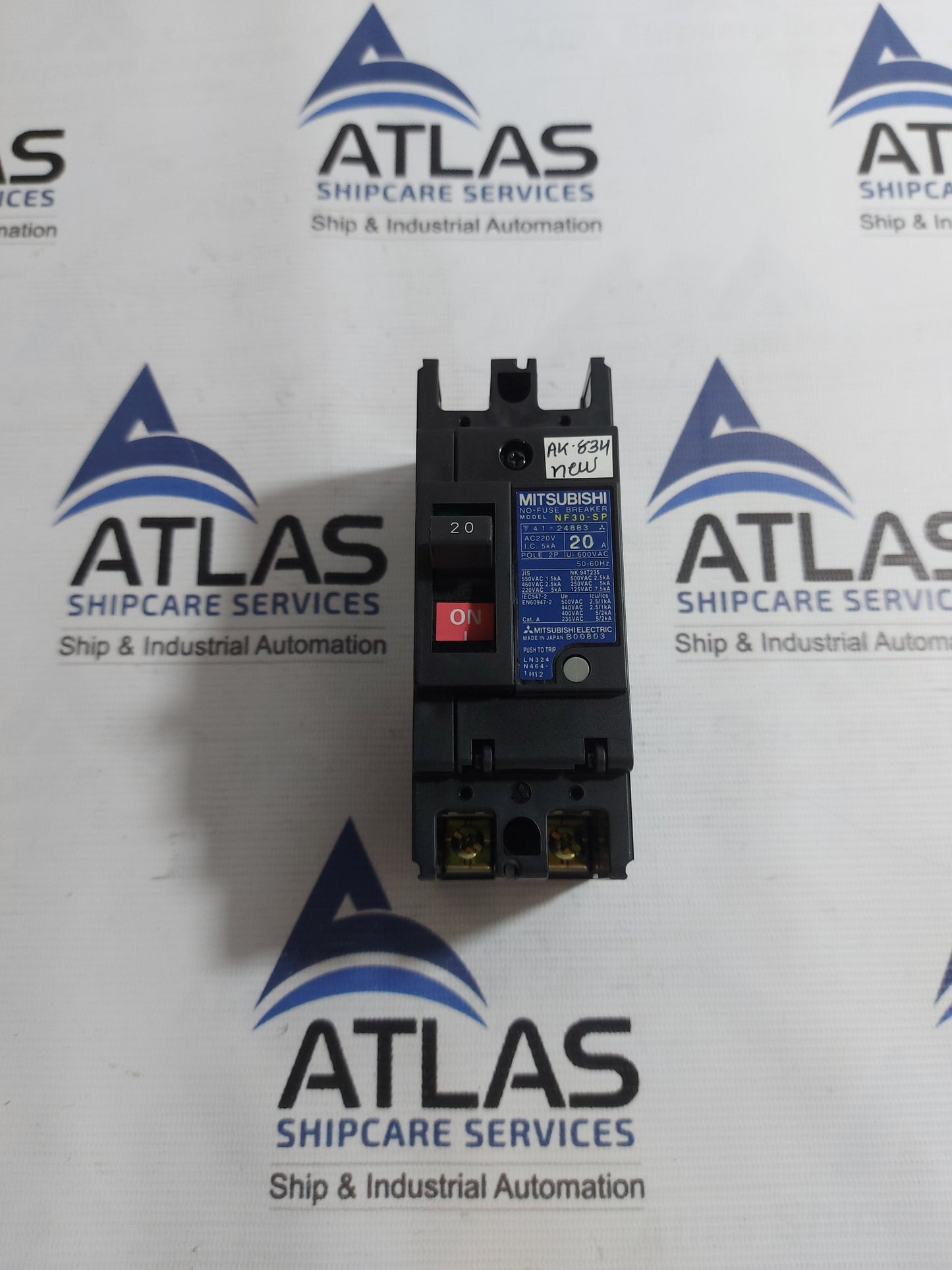 MITSUBISHI NF30-SP NO-FUSE BREAKER 2 POLE 20A