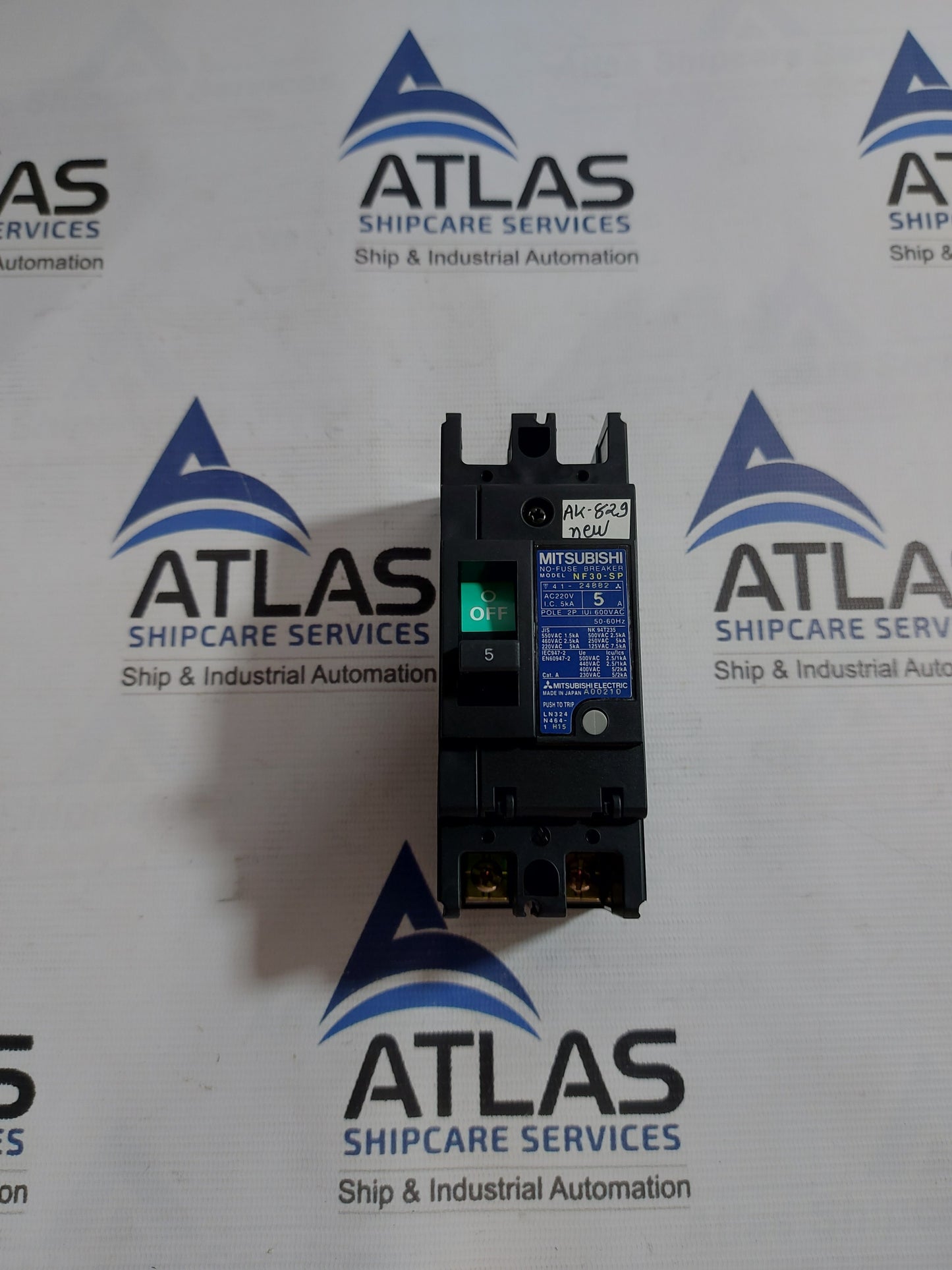 MITSUBISHI NF30-SP NO-FUSE BREAKER 2 POLE 5A