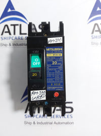 MITSUBISHI NF30-SS NO-FUSE BREAKER 20AMP 2 POLE