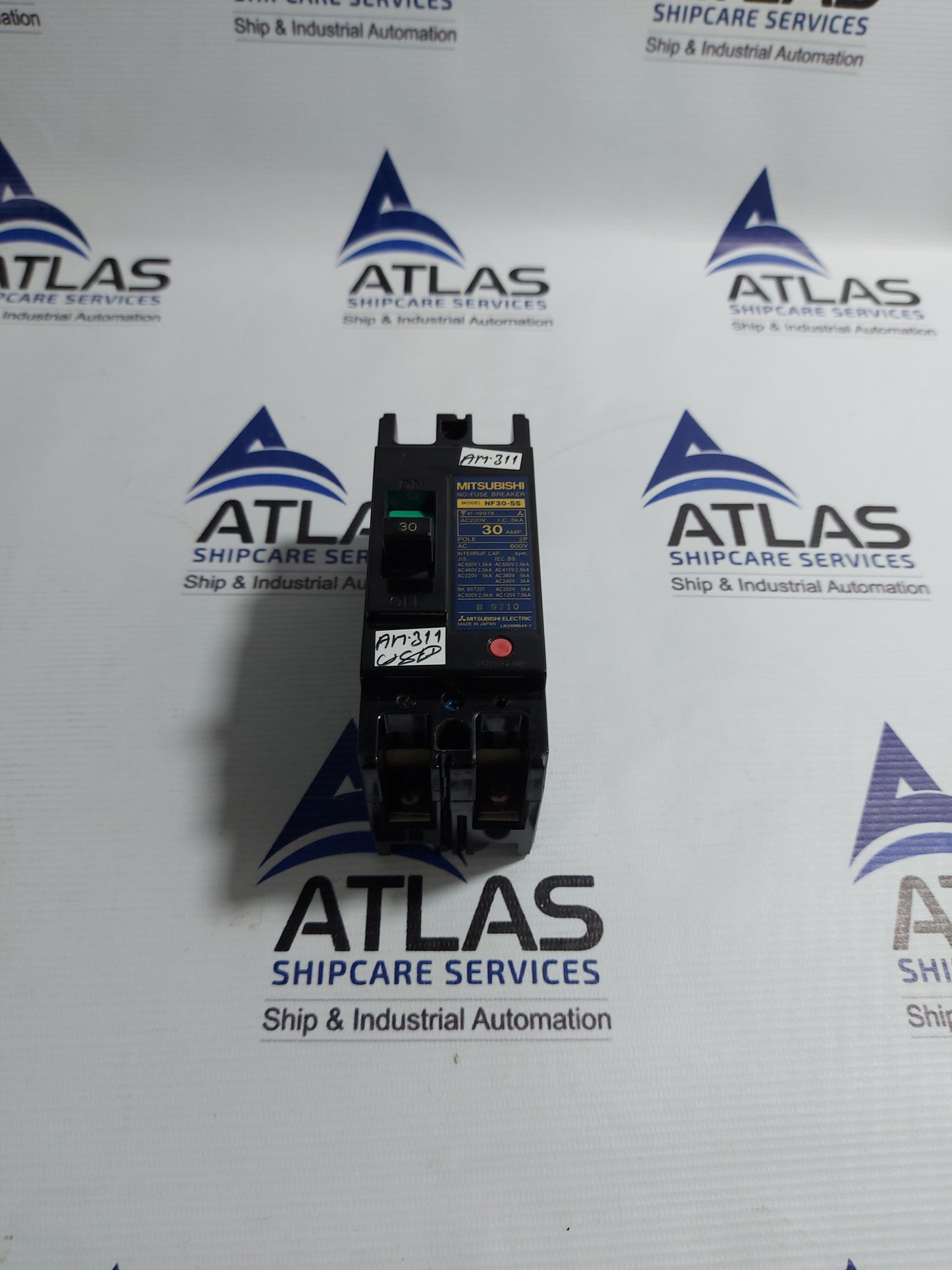 MITSUBISHI NF30-SS NO-FUSE BREAKER 30AMP 2 POLE