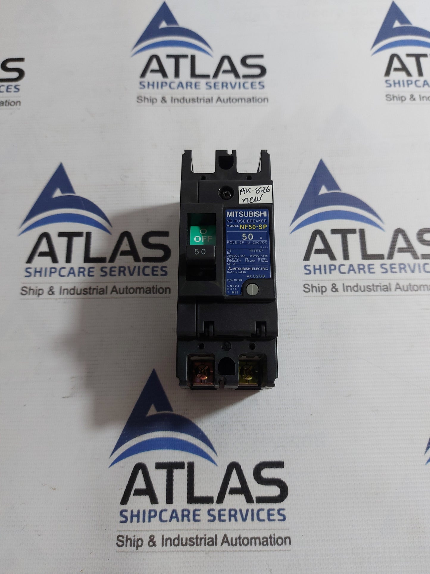 MITSUBISHI NF50-SP NO-FUSE BREAKER 2 POLE 50A
