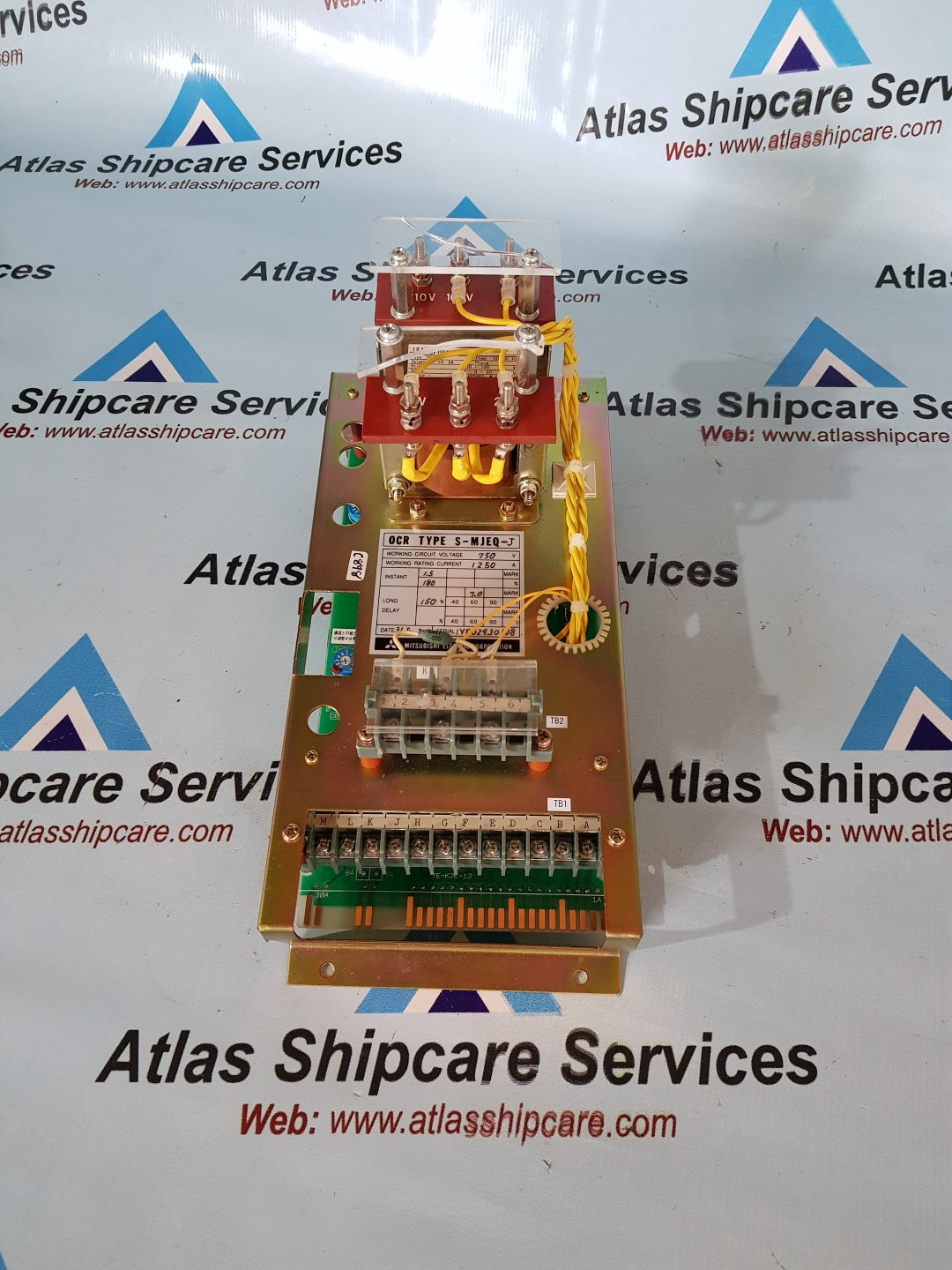 MITSUBISHI OCR S-MJEQ-J AC SERVO DRIVER