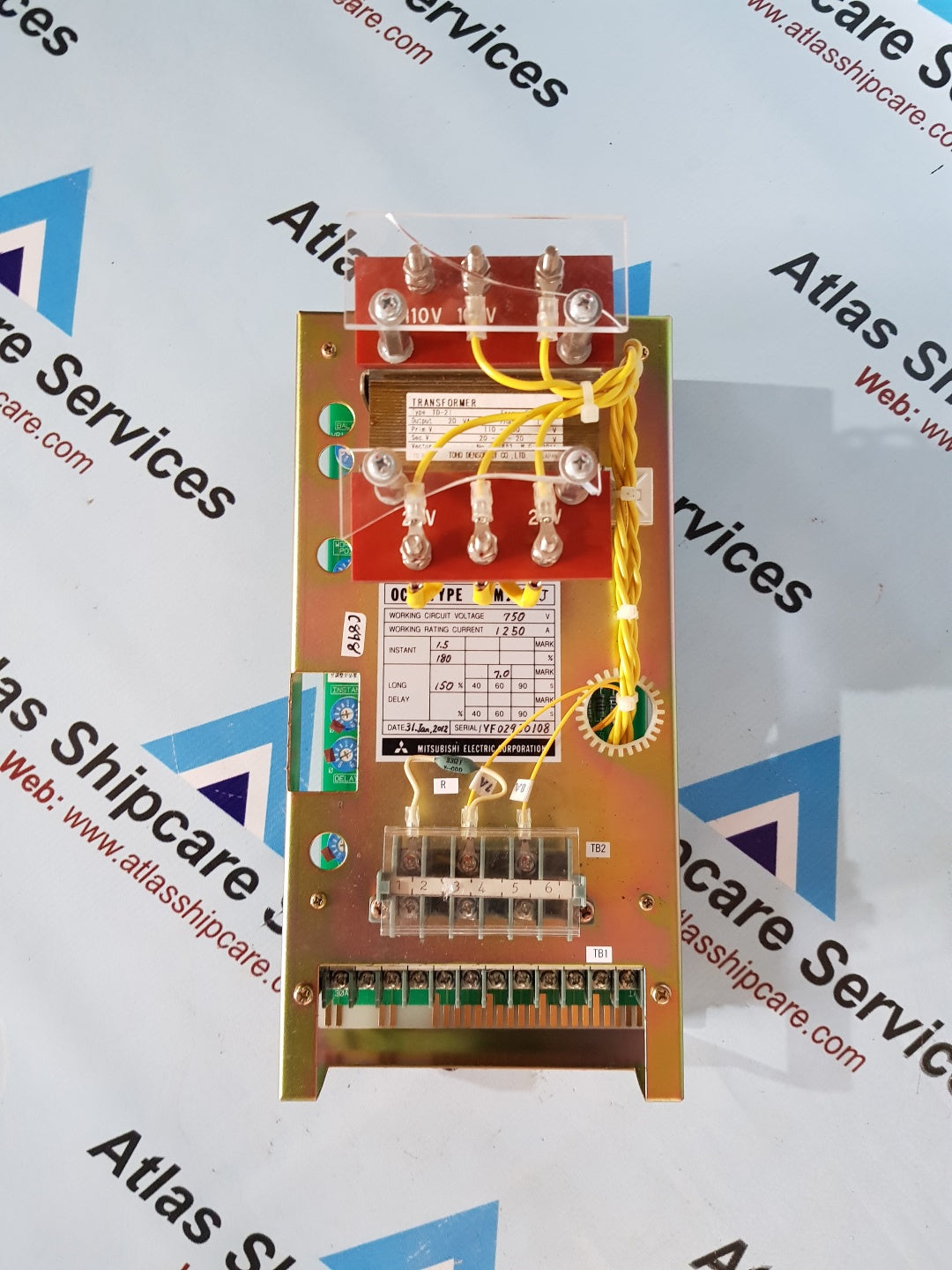 MITSUBISHI OCR S-MJEQ-J AC SERVO DRIVER
