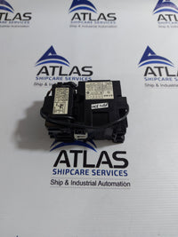 MITSUBISHI S-K10 MAGNETIC CONTACTOR WITH TH-K12AB THERMAL OVERLOAD RELAY MODULE