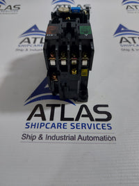 MITSUBISHI S-K10 MAGNETIC CONTACTOR WITH TH-K12AB THERMAL OVERLOAD RELAY MODULE