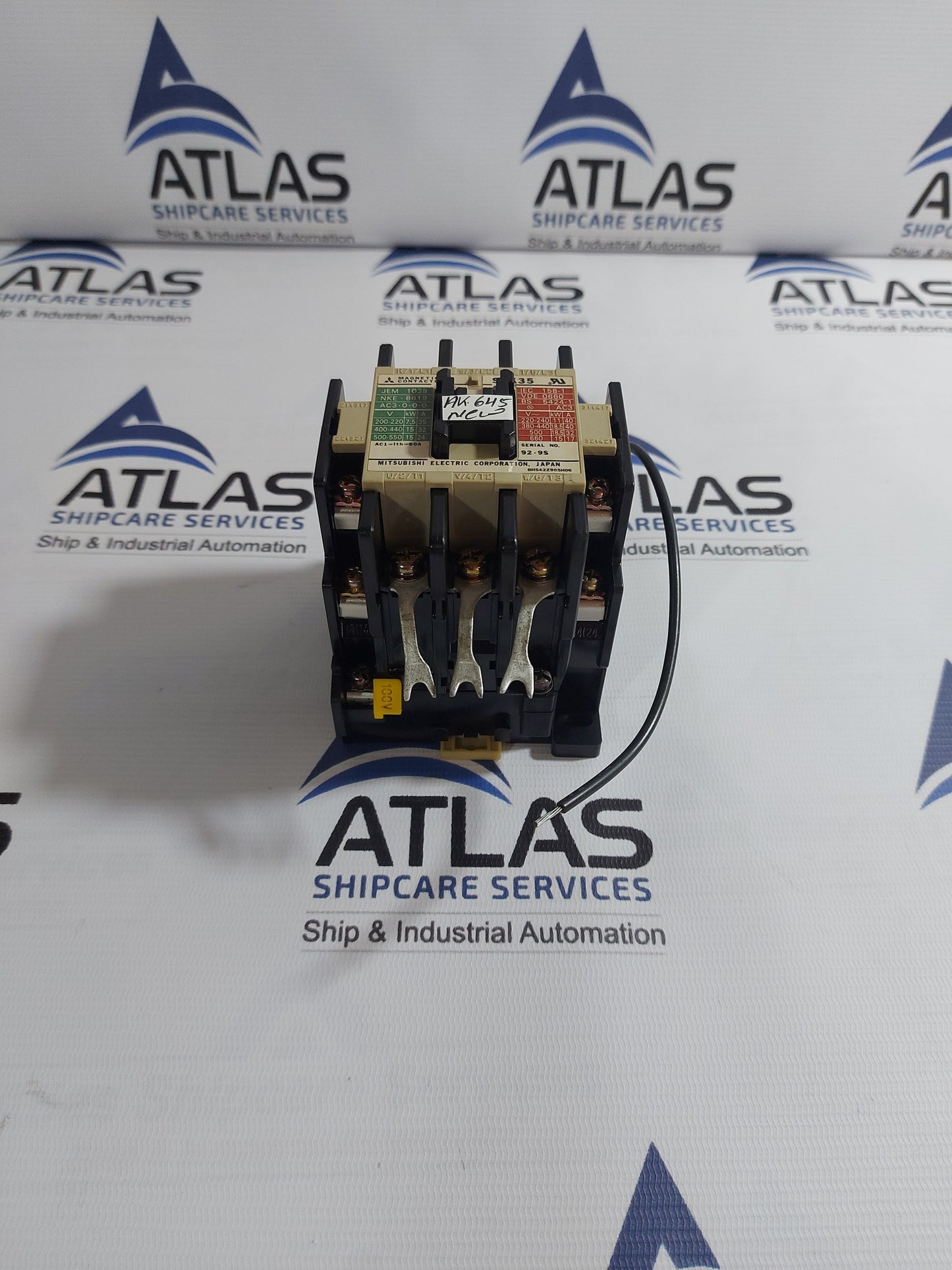 MITSUBISHI S-K35 MAGNETIC CONTACTOR AC100V