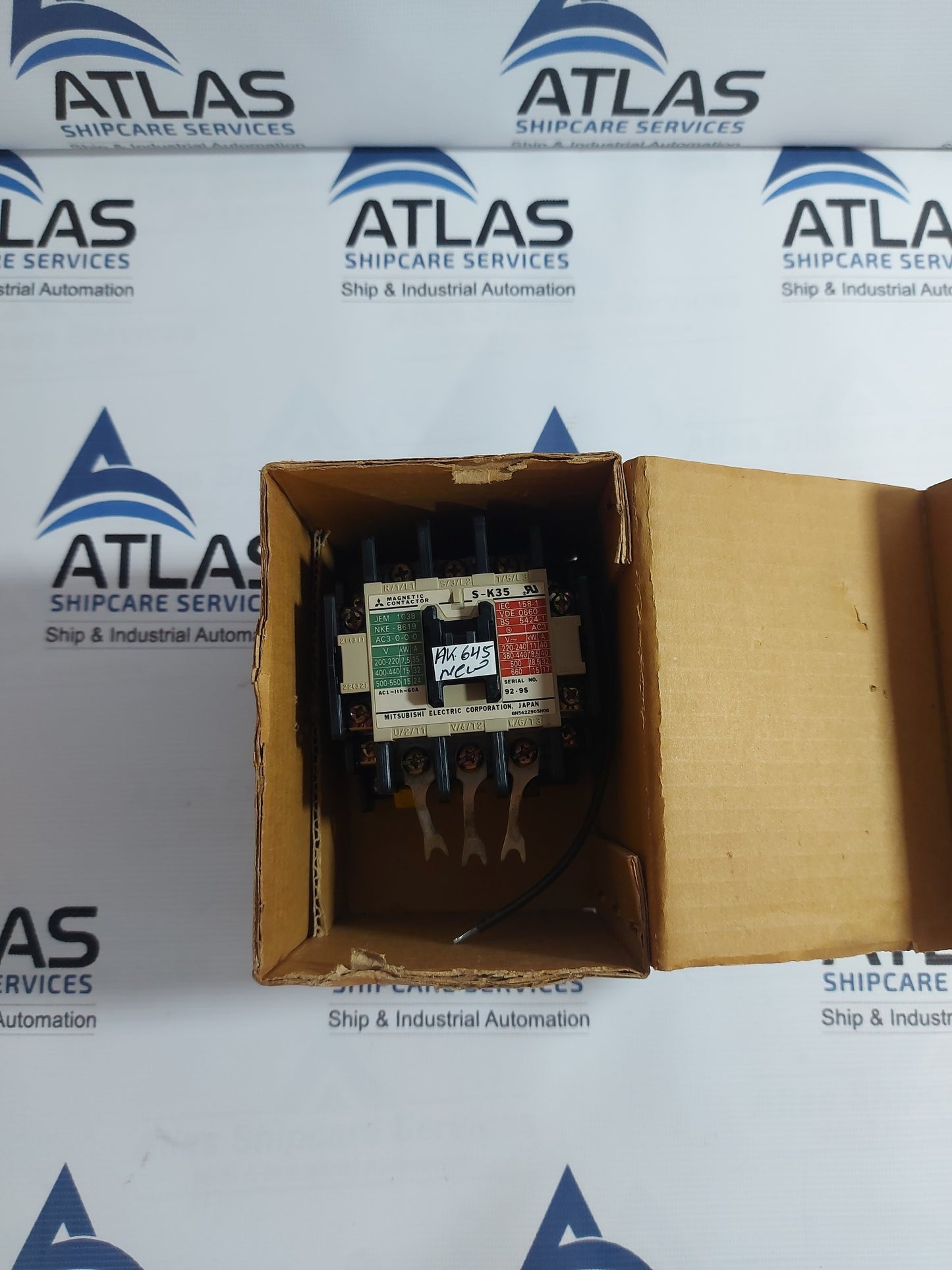 MITSUBISHI S-K35 MAGNETIC CONTACTOR AC100V