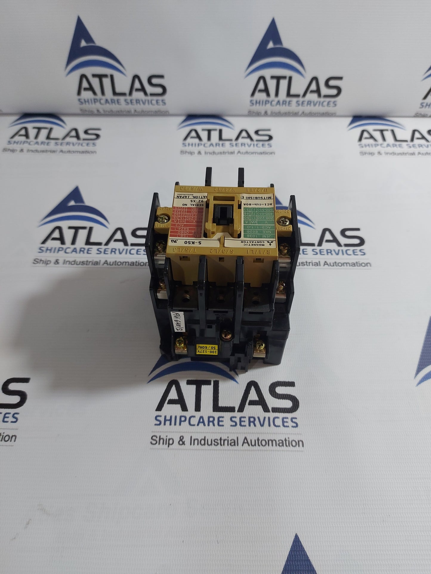 MITSUBISHI S-K50 3POLE 80A MAGNETIC CONTACTOR COIL 100-127V