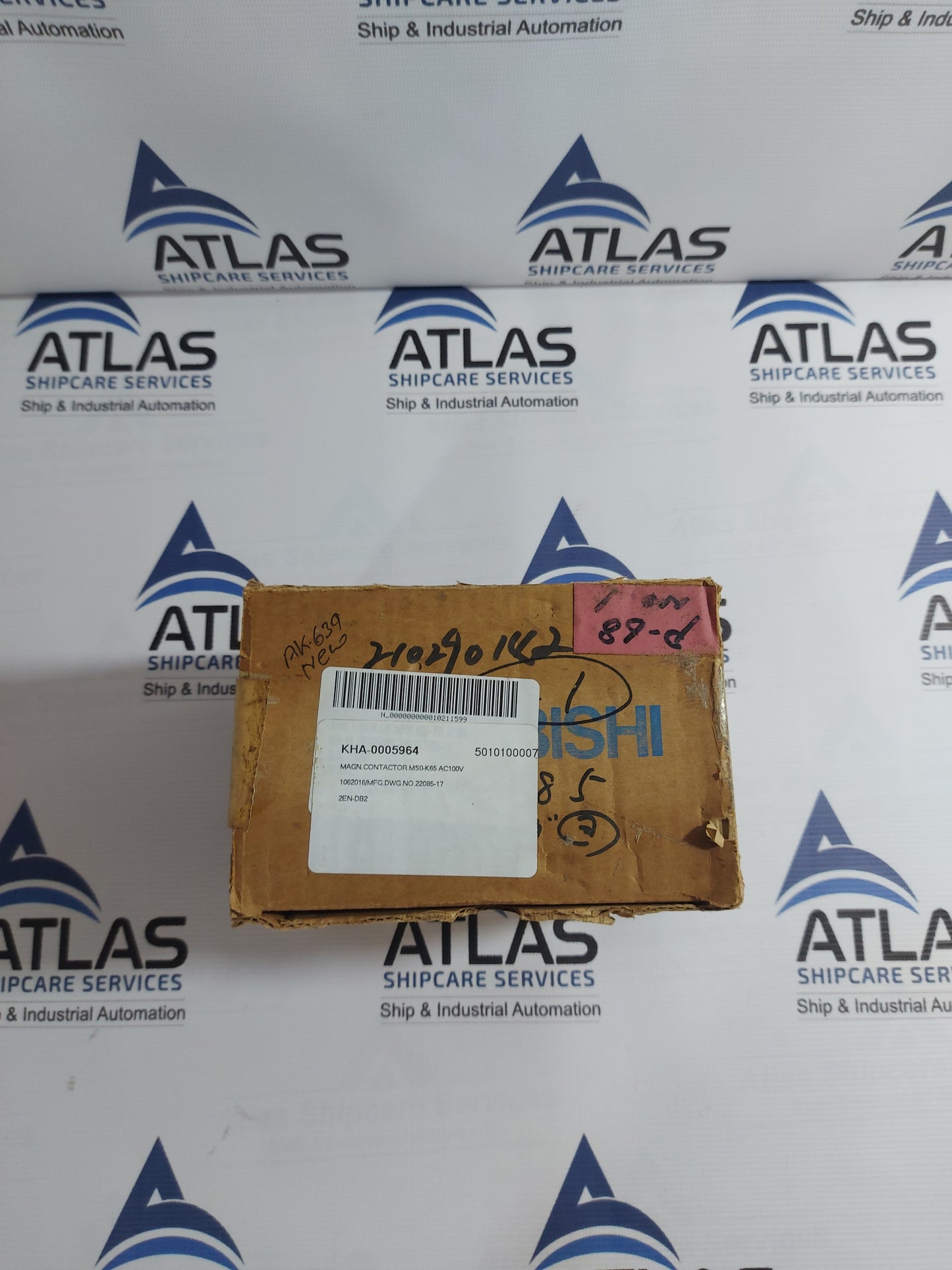 MITSUBISHI S-K65 3POLE 100A MAGNETIC CONTACTOR COIL 100-127V