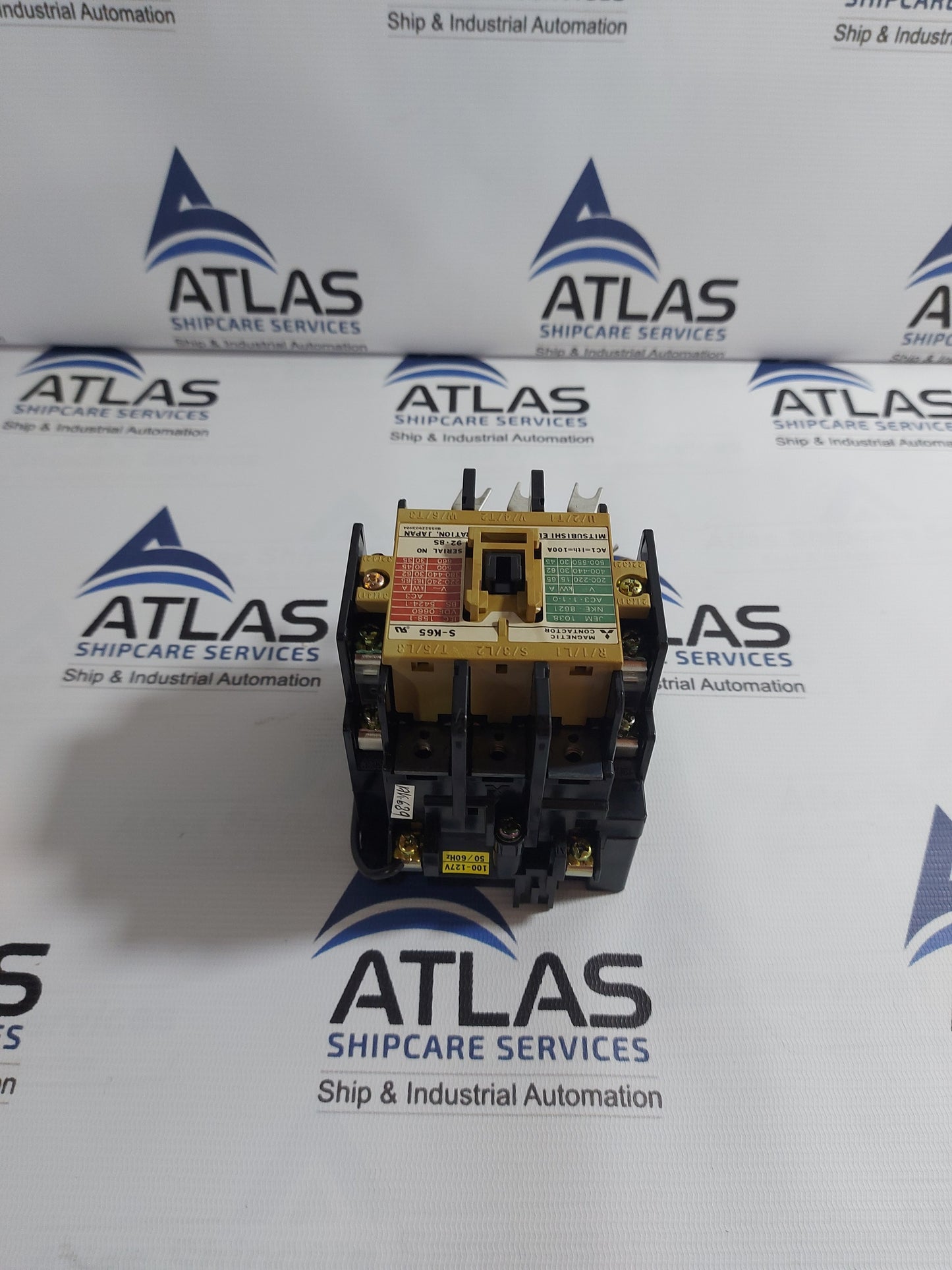 MITSUBISHI S-K65 3POLE 100A MAGNETIC CONTACTOR COIL 100-127V