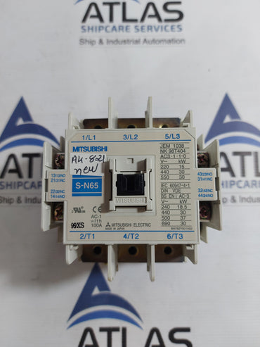 MITSUBISHI S-N65 MAGNETIC CONTRACTOR 100-127V 50/60HZ