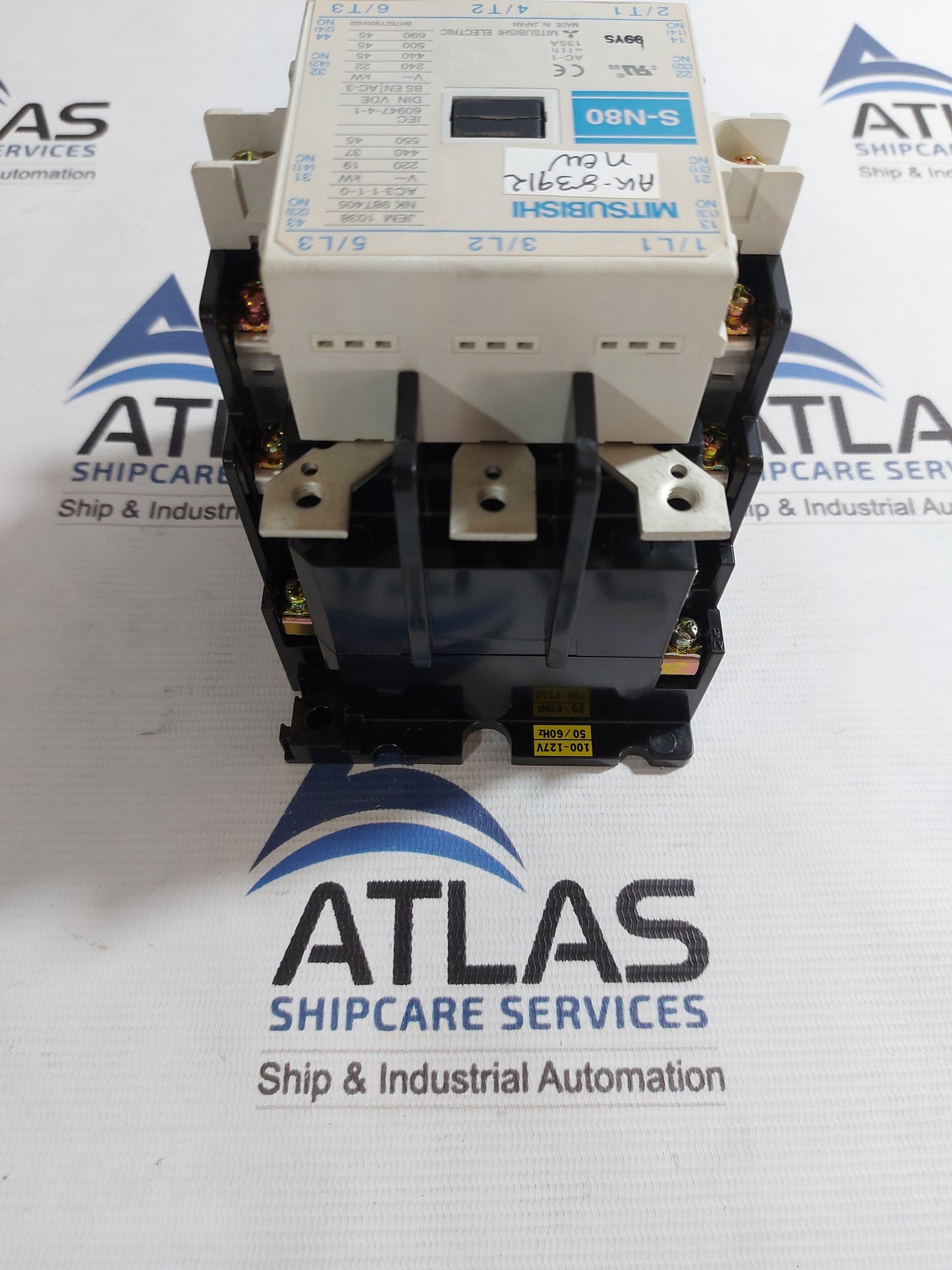 MITSUBISHI S-N80 MAGNETIC CONTACTOR 100-127V 50/60Hz