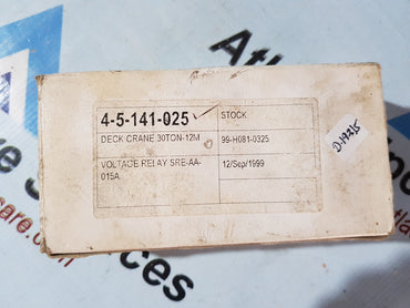 MITSUBISHI SRE-AA VOLTAGE RELAY